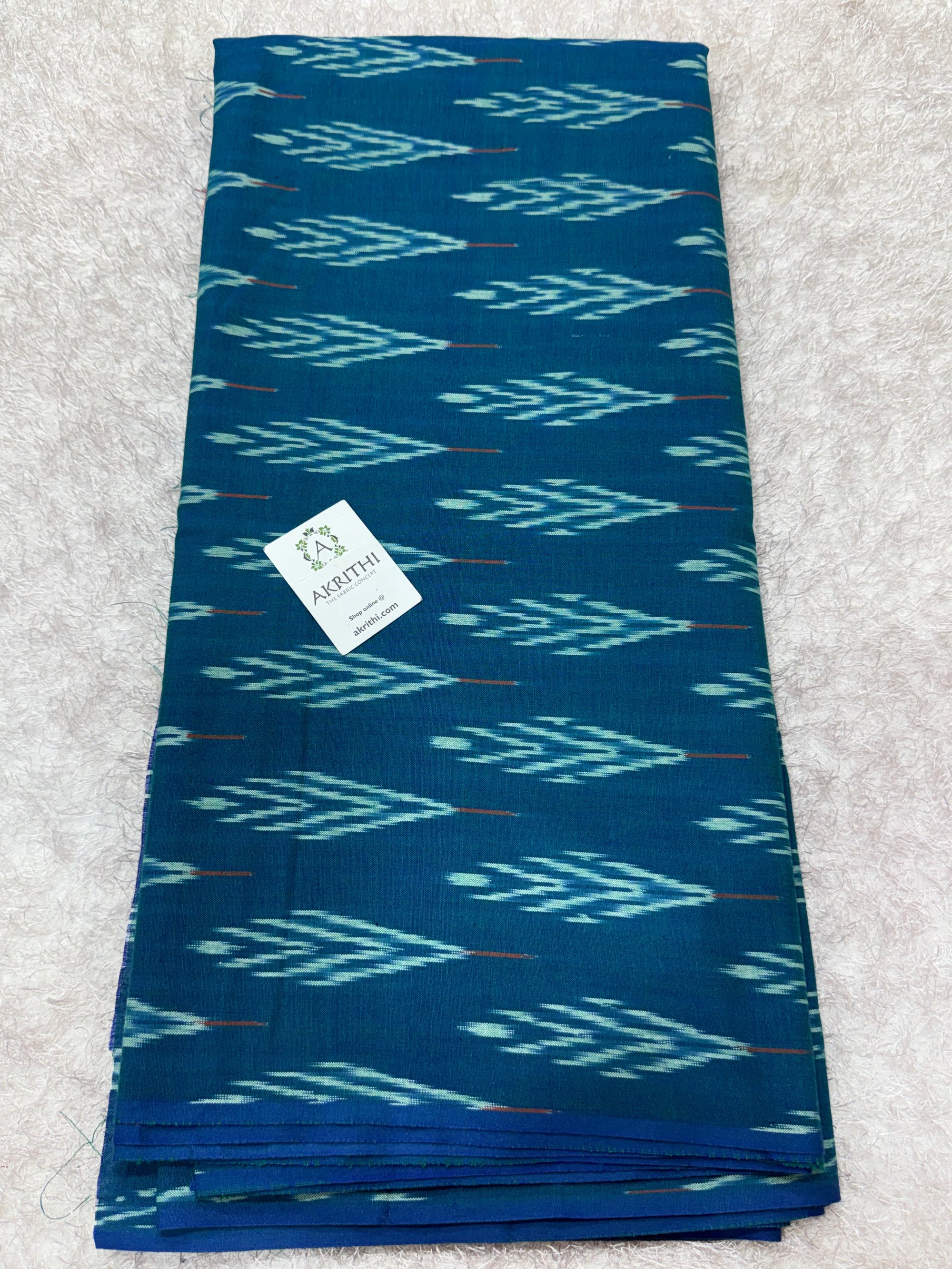 Pochampally Ikat pure cotton fabric