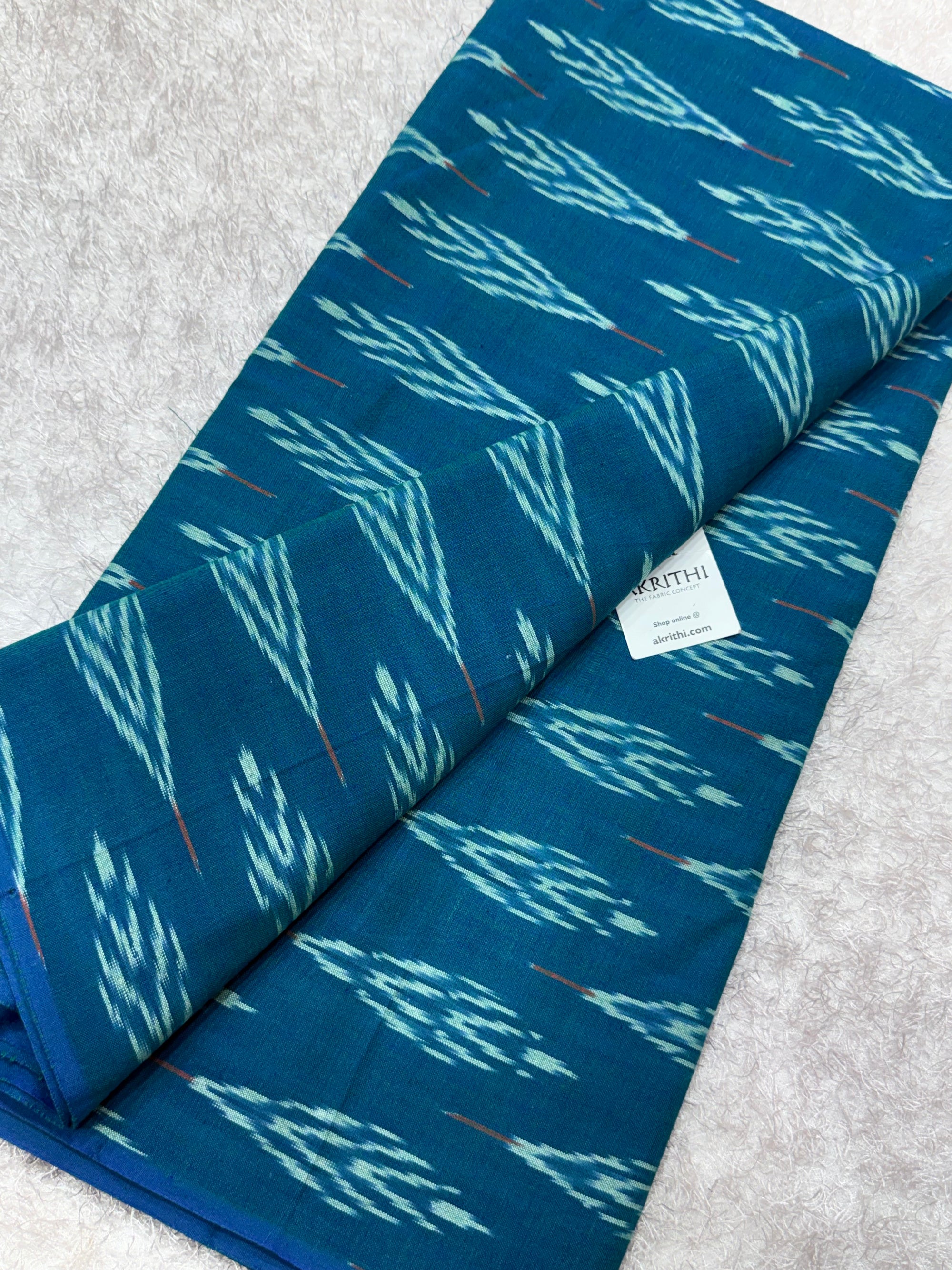 Pochampally Ikat pure cotton fabric