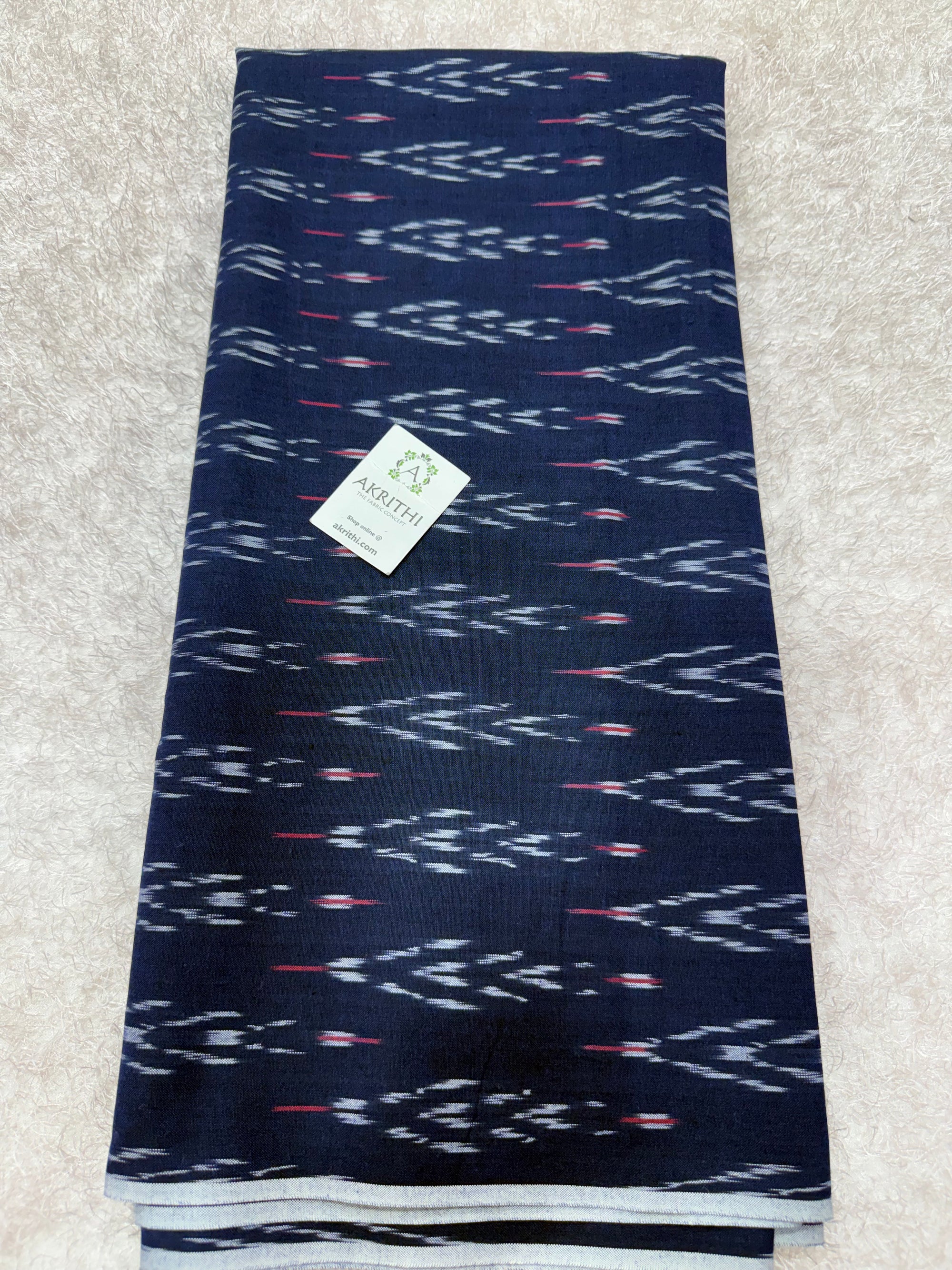 Pochampally Ikat pure cotton fabric