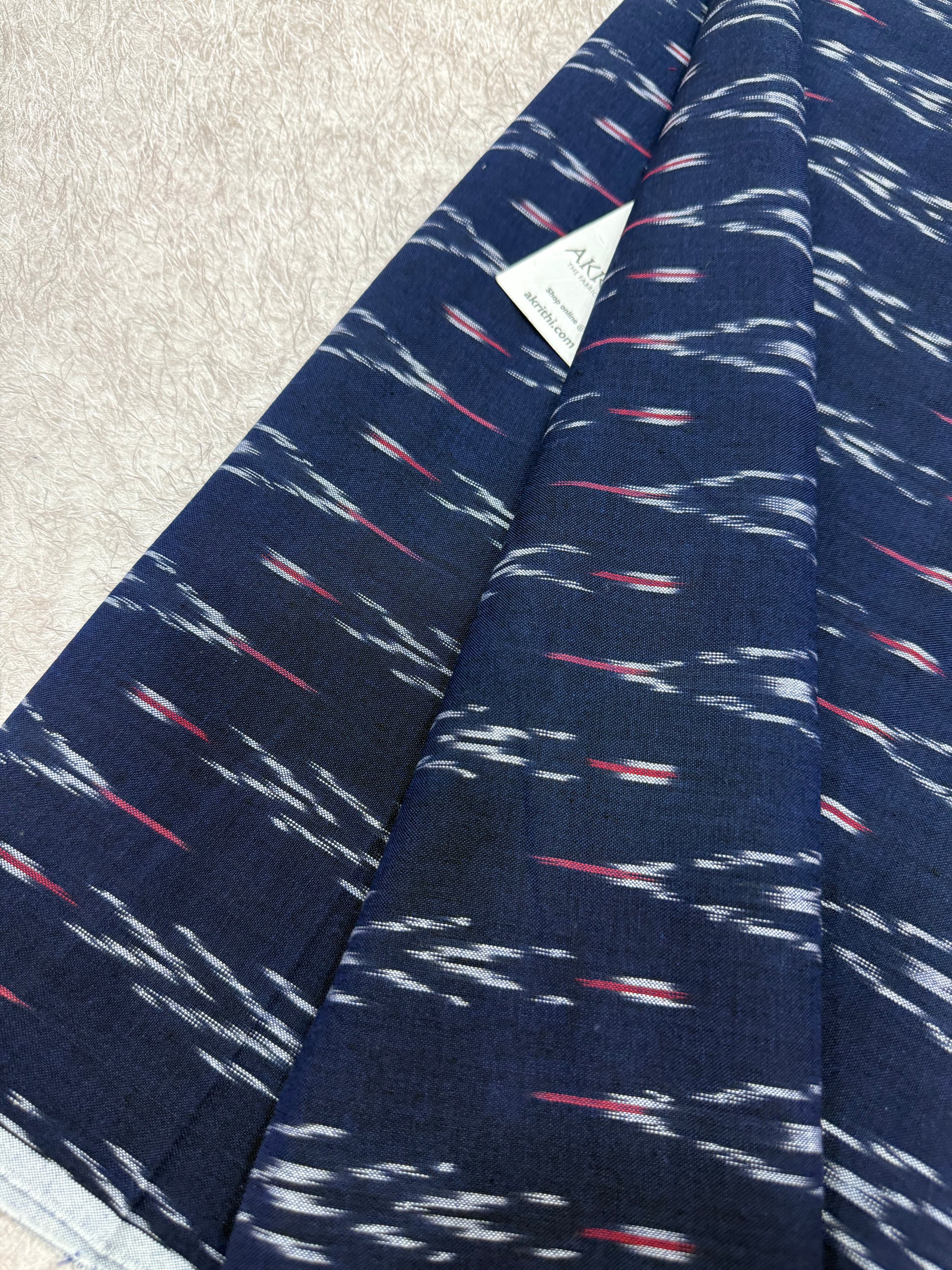 Pochampally Ikat pure cotton fabric