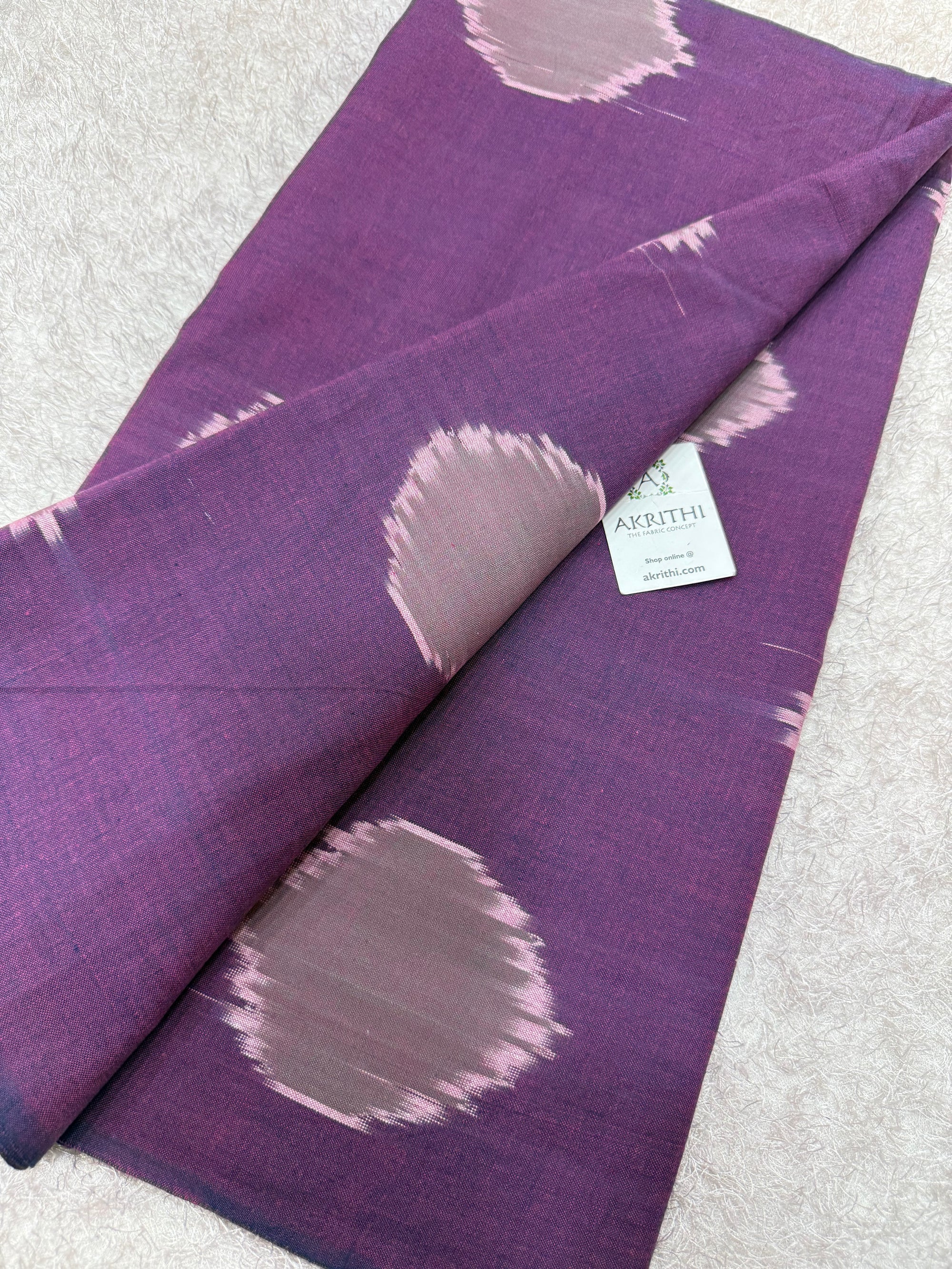 Pochampally Ikat pure cotton fabric