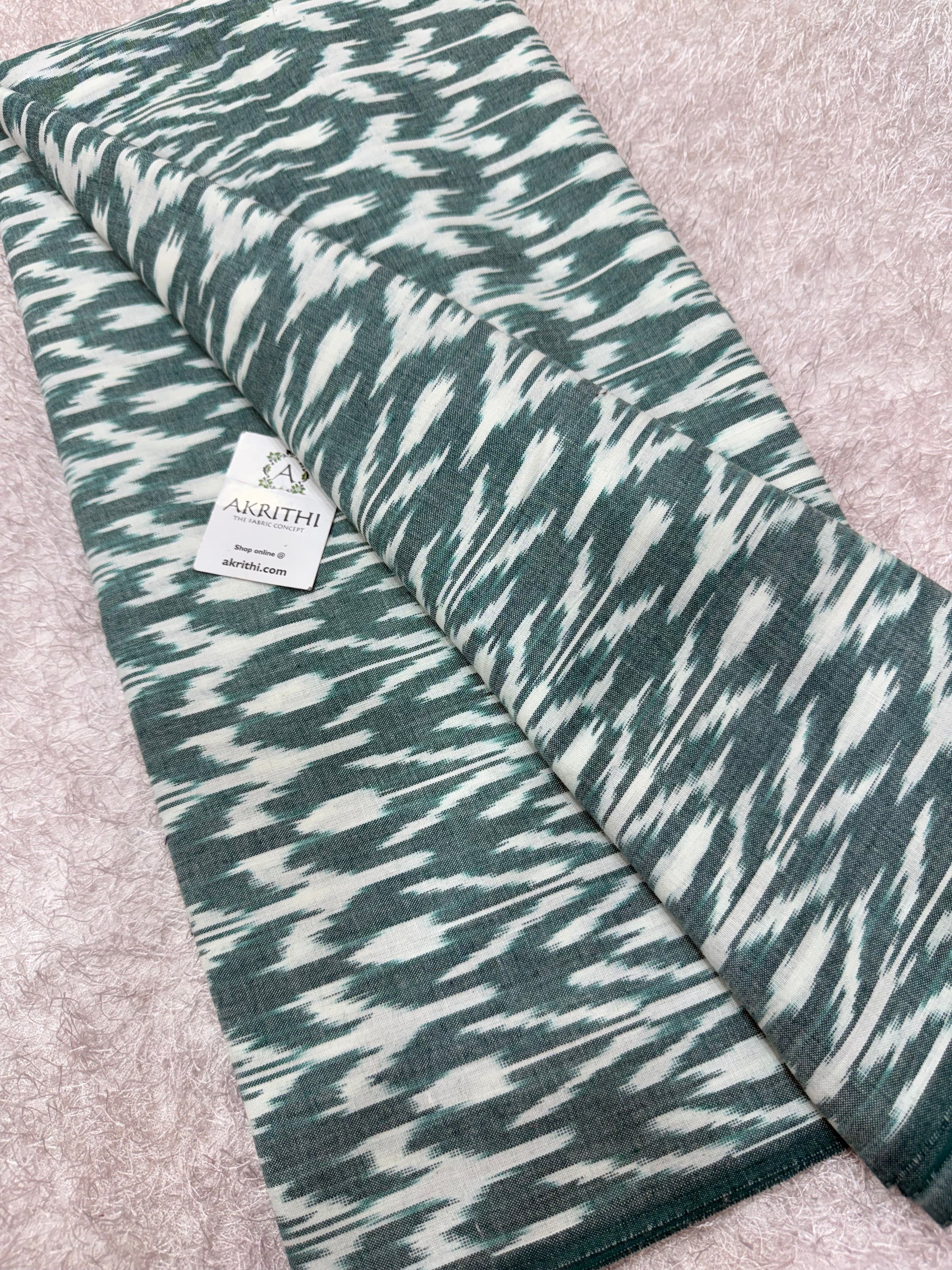 Pochampally Ikat pure cotton fabric
