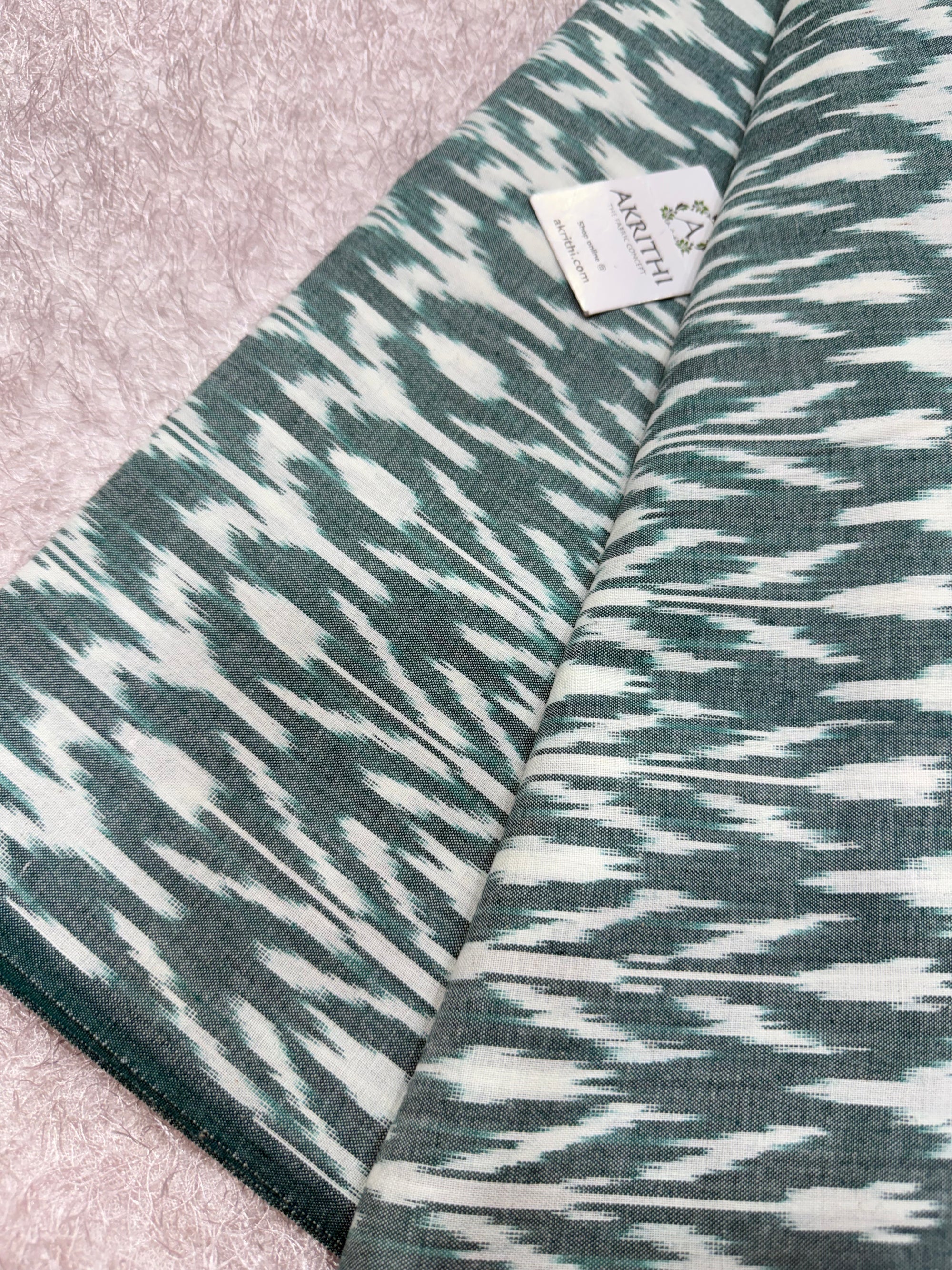 Pochampally Ikat pure cotton fabric