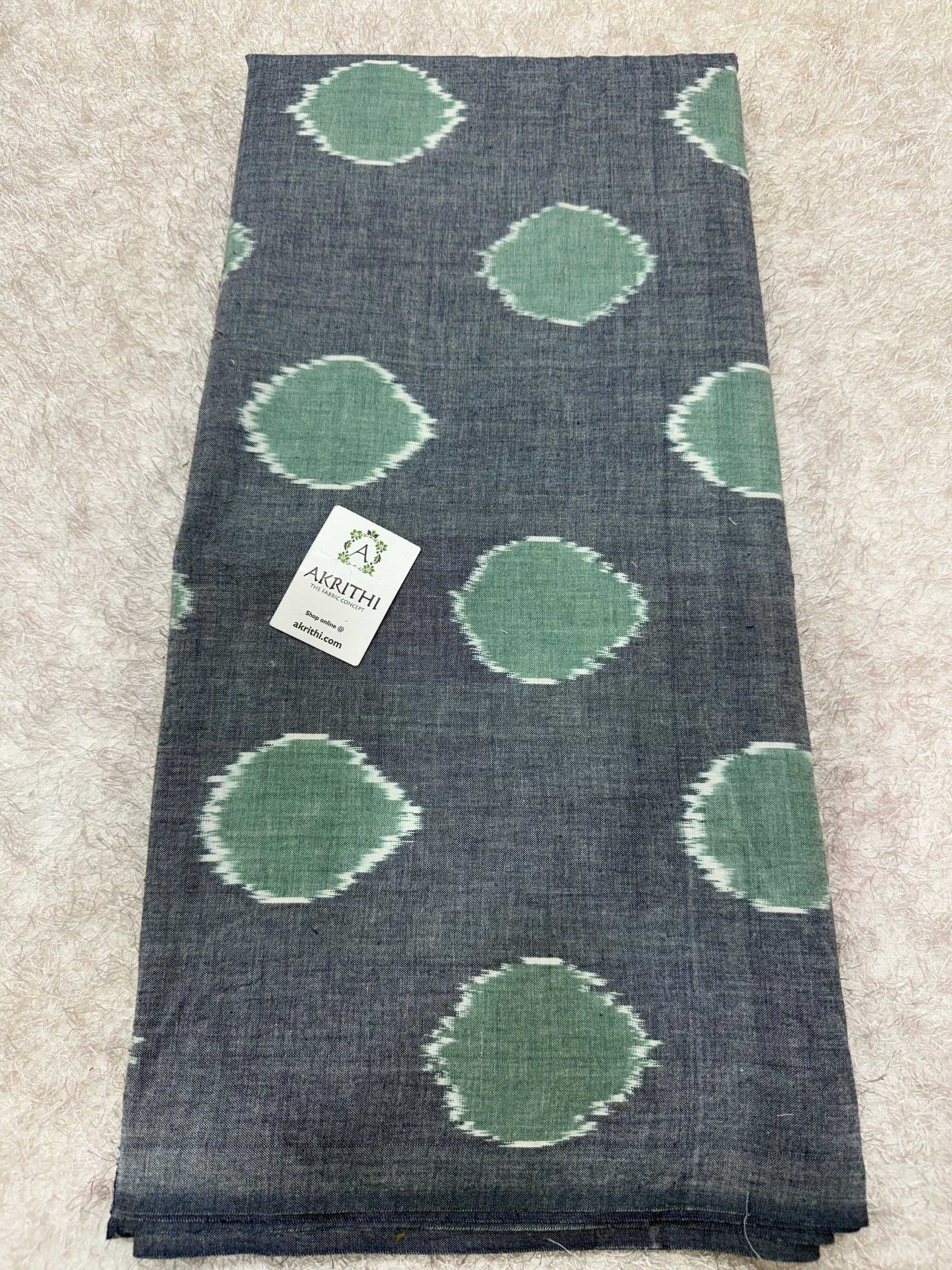 Pochampally Ikat pure cotton fabric