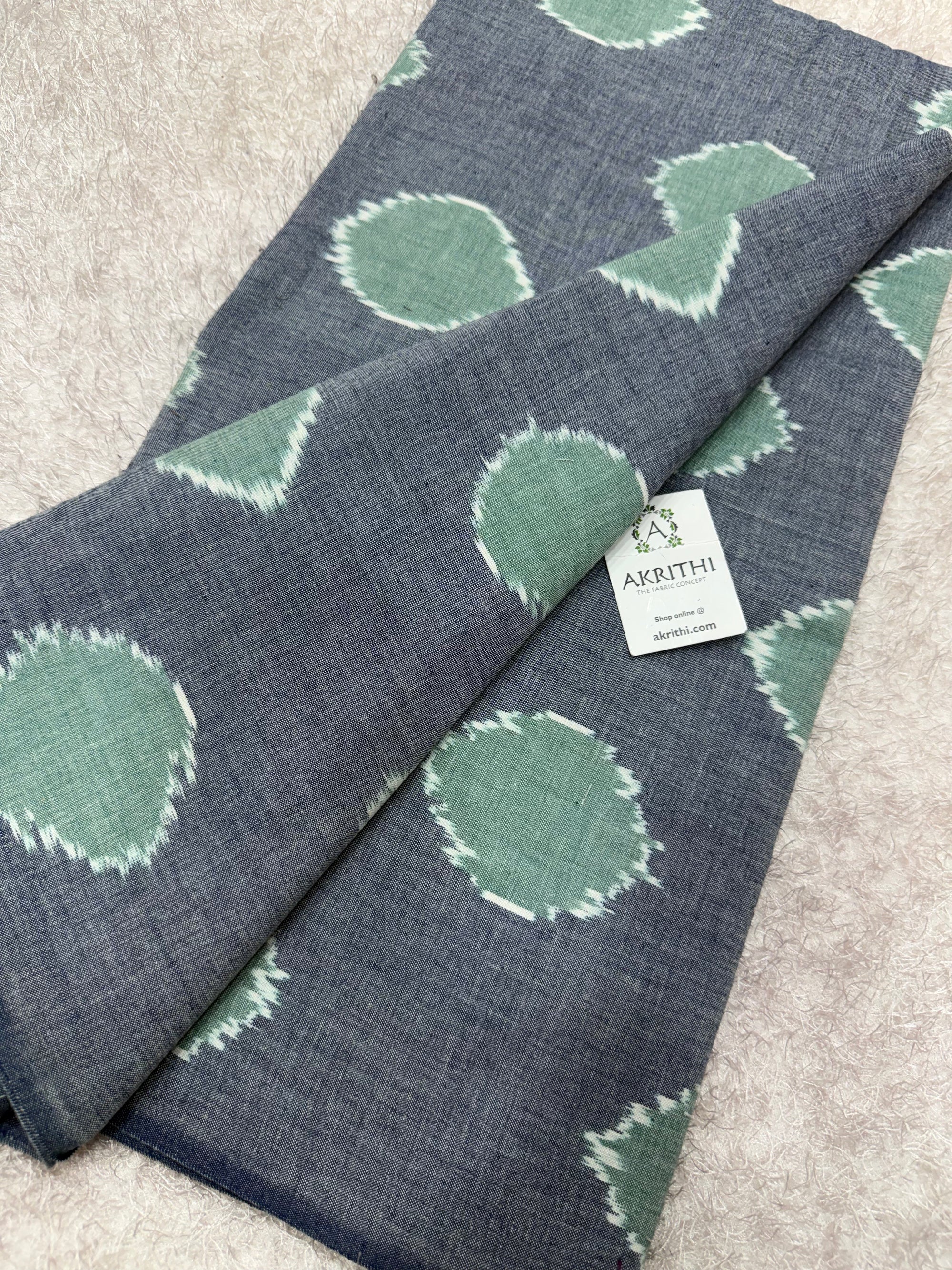 Pochampally Ikat pure cotton fabric