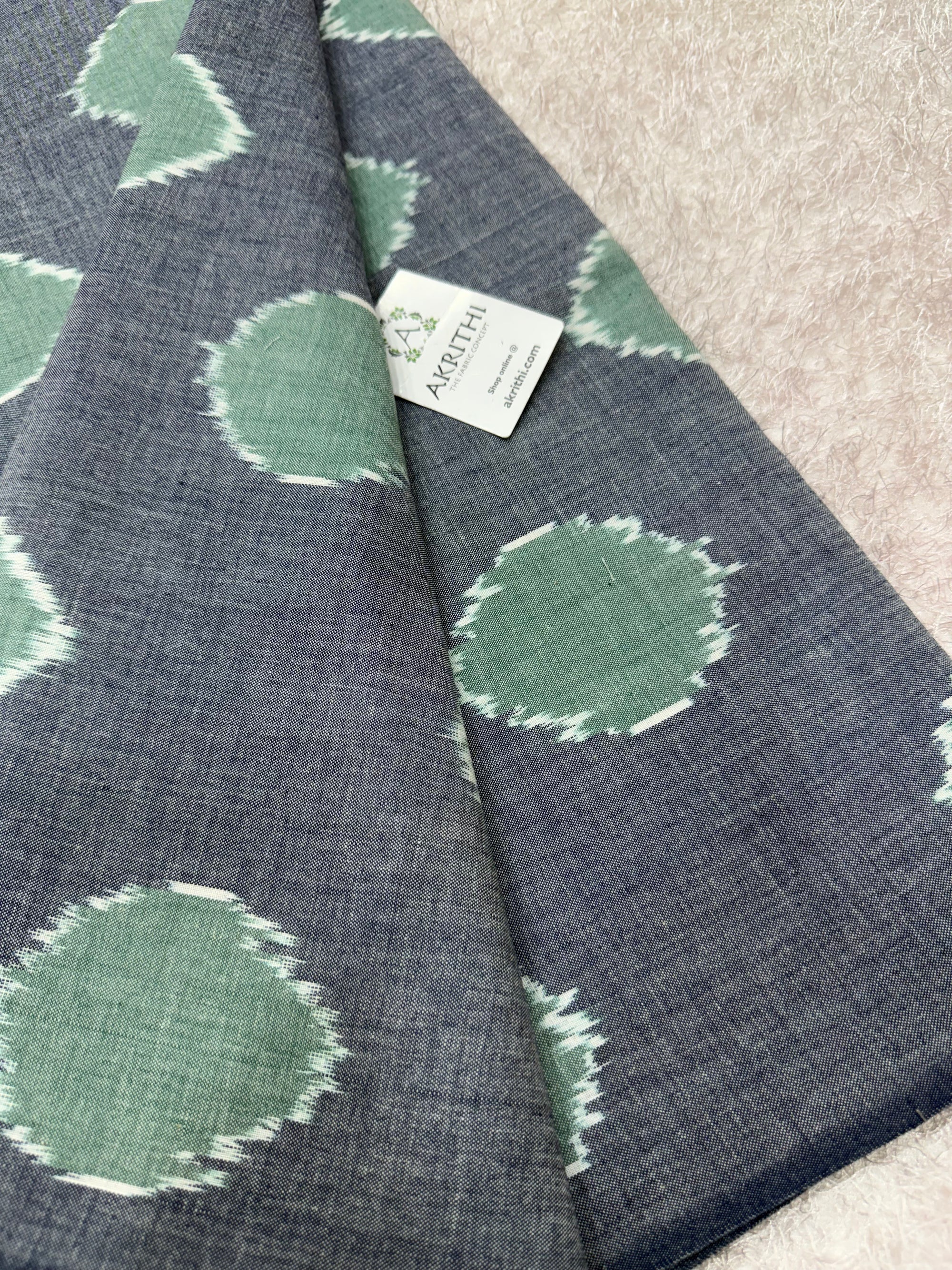 Pochampally Ikat pure cotton fabric