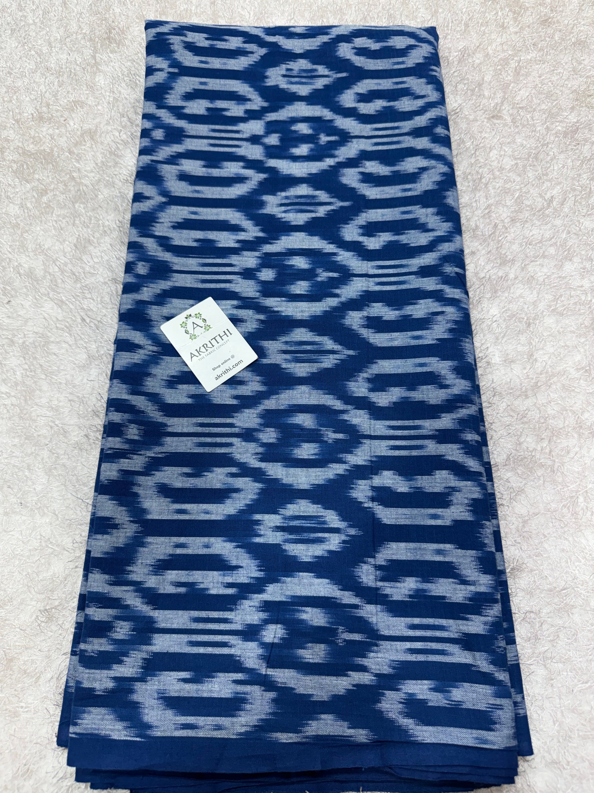 Pochampally Ikat pure cotton fabric