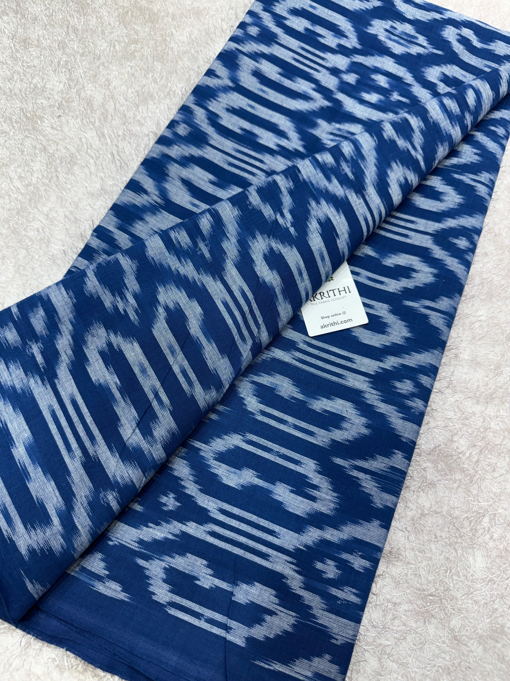Pochampally Ikat pure cotton fabric