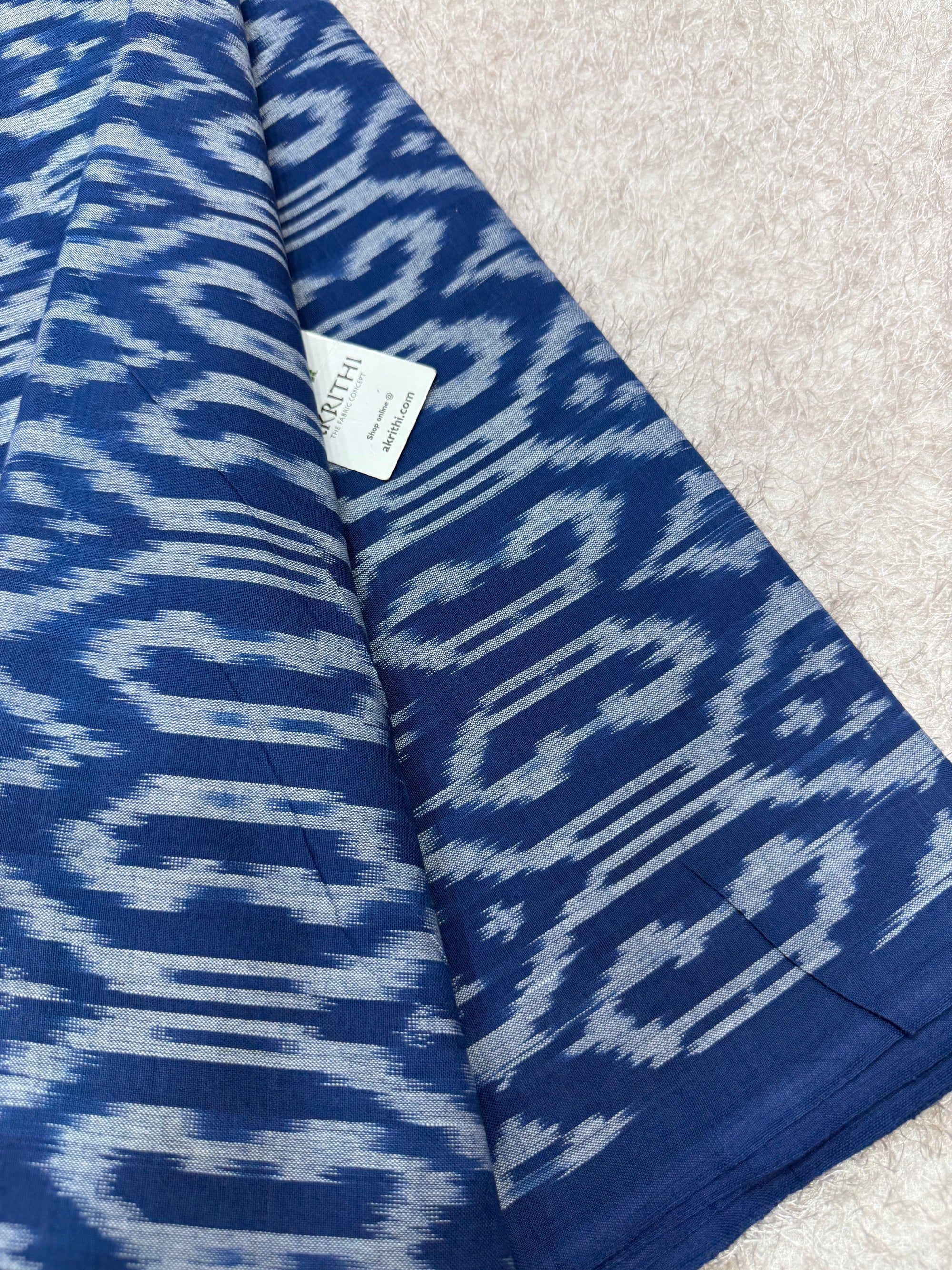Pochampally Ikat pure cotton fabric
