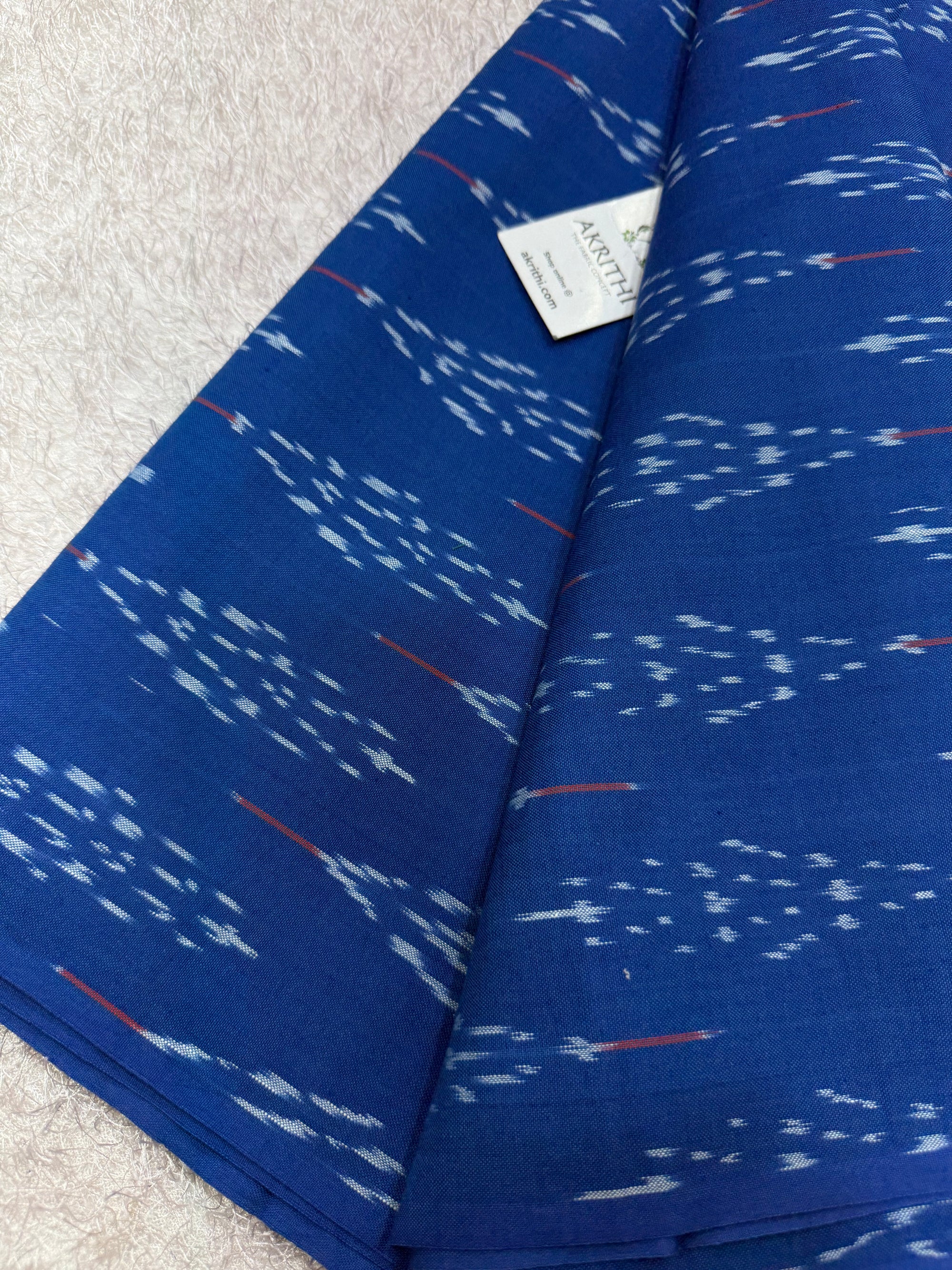 Pochampally Ikat pure cotton fabric