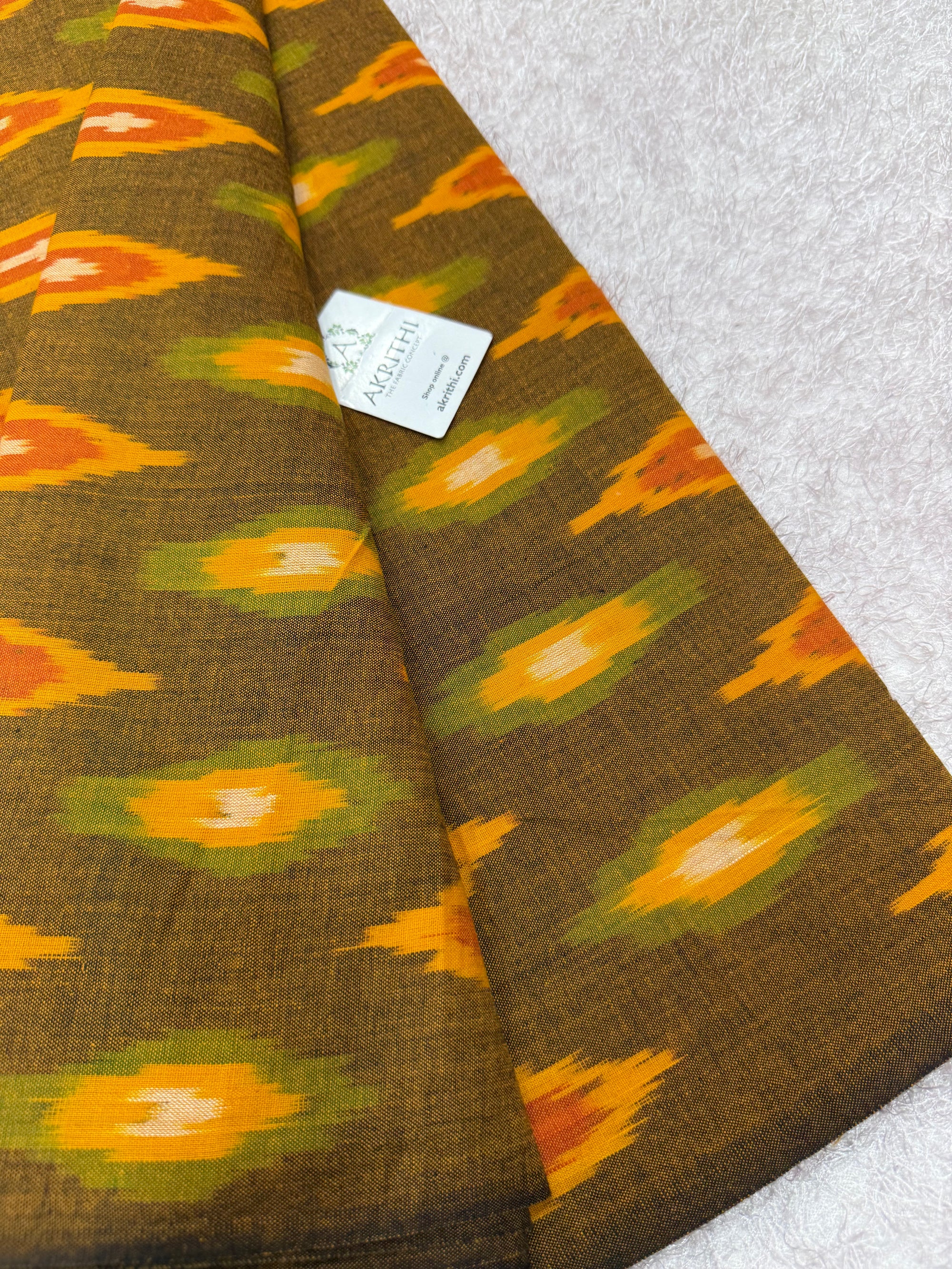 Pochampally Ikat pure cotton fabric