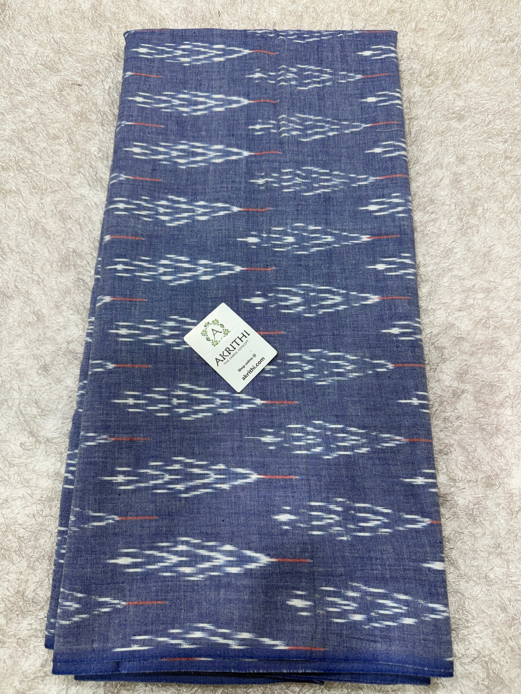 Pochampally Ikat pure cotton fabric