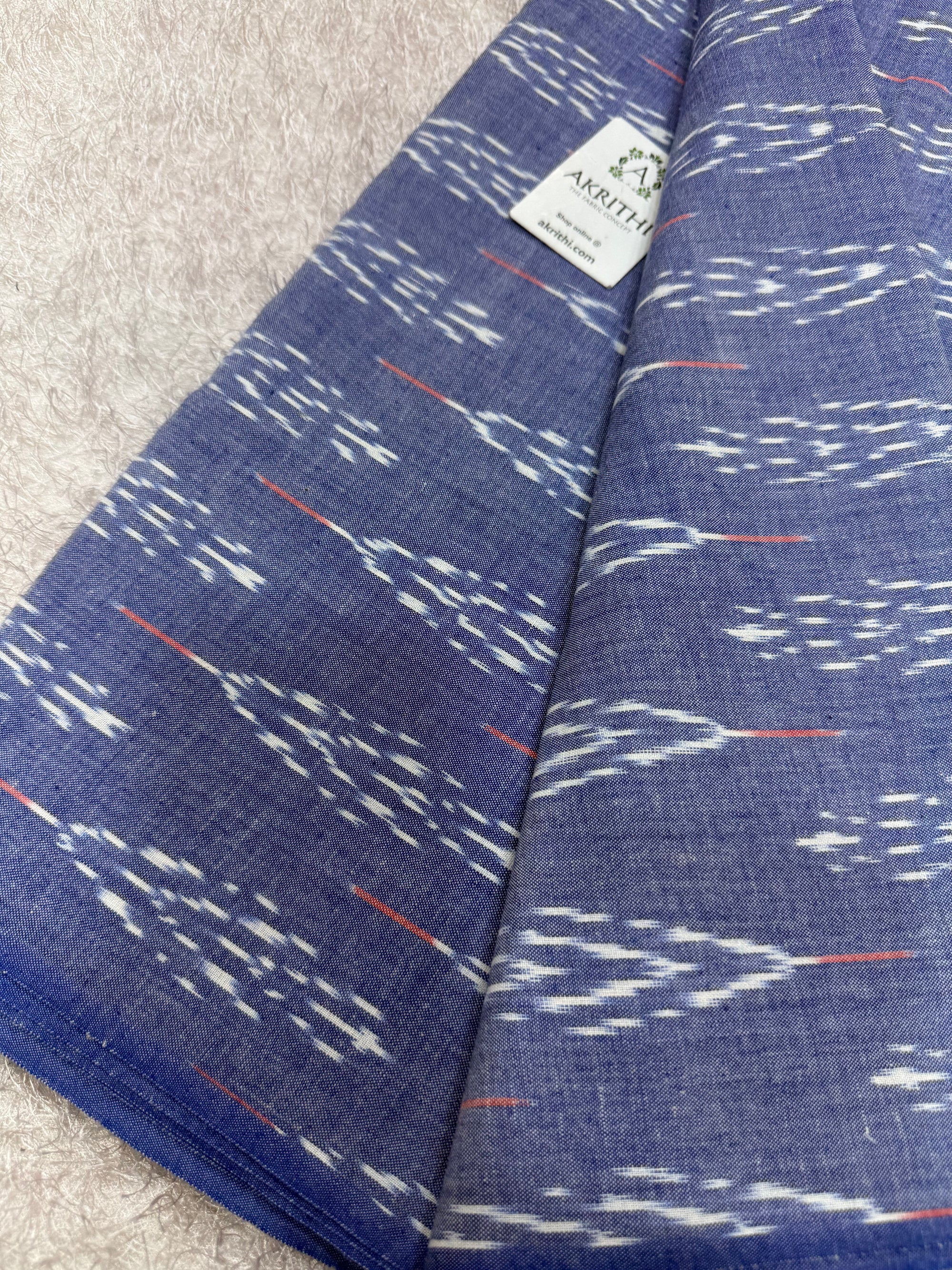 Pochampally Ikat pure cotton fabric