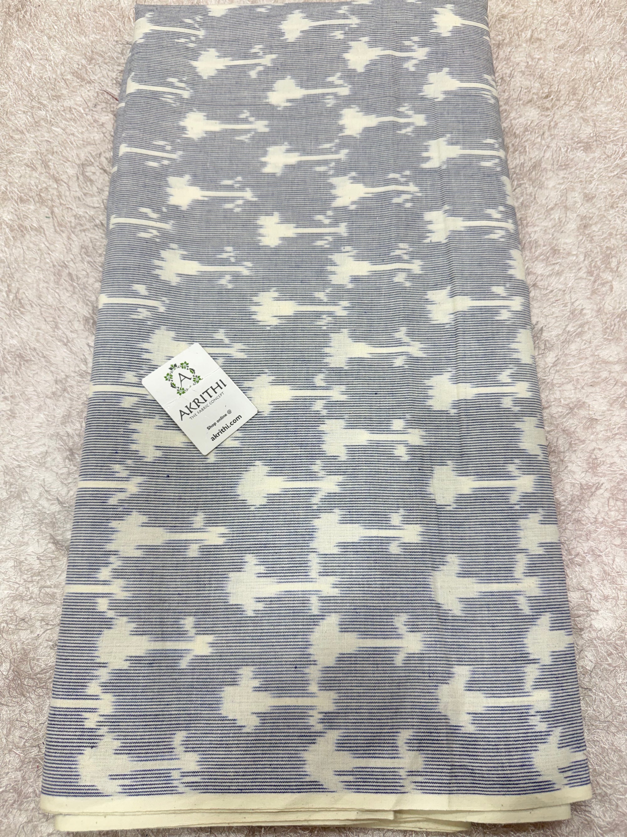Pochampally Ikat pure cotton fabric