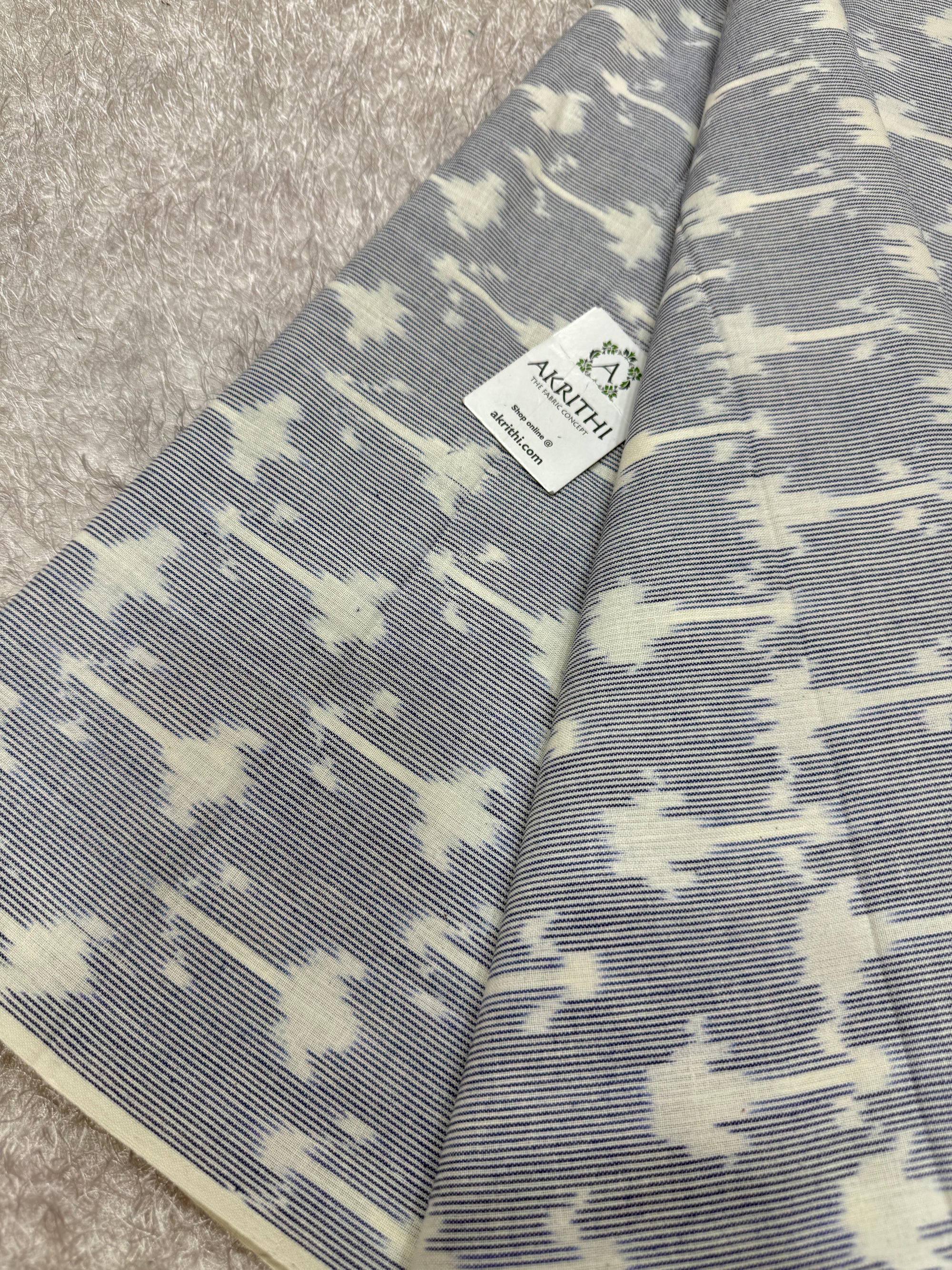Pochampally Ikat pure cotton fabric