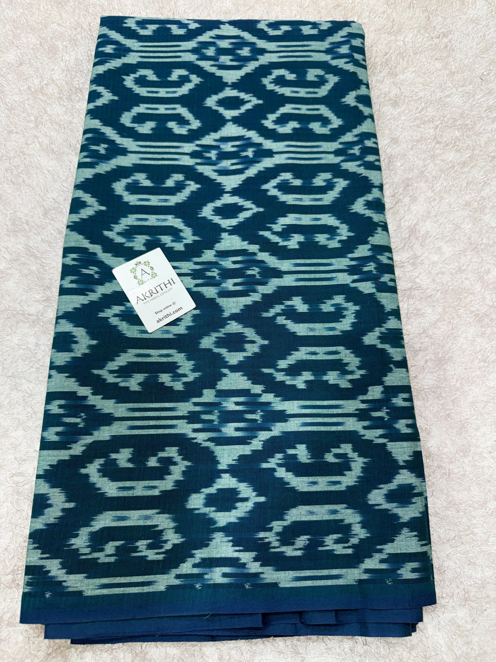 Pochampally Ikat pure cotton fabric