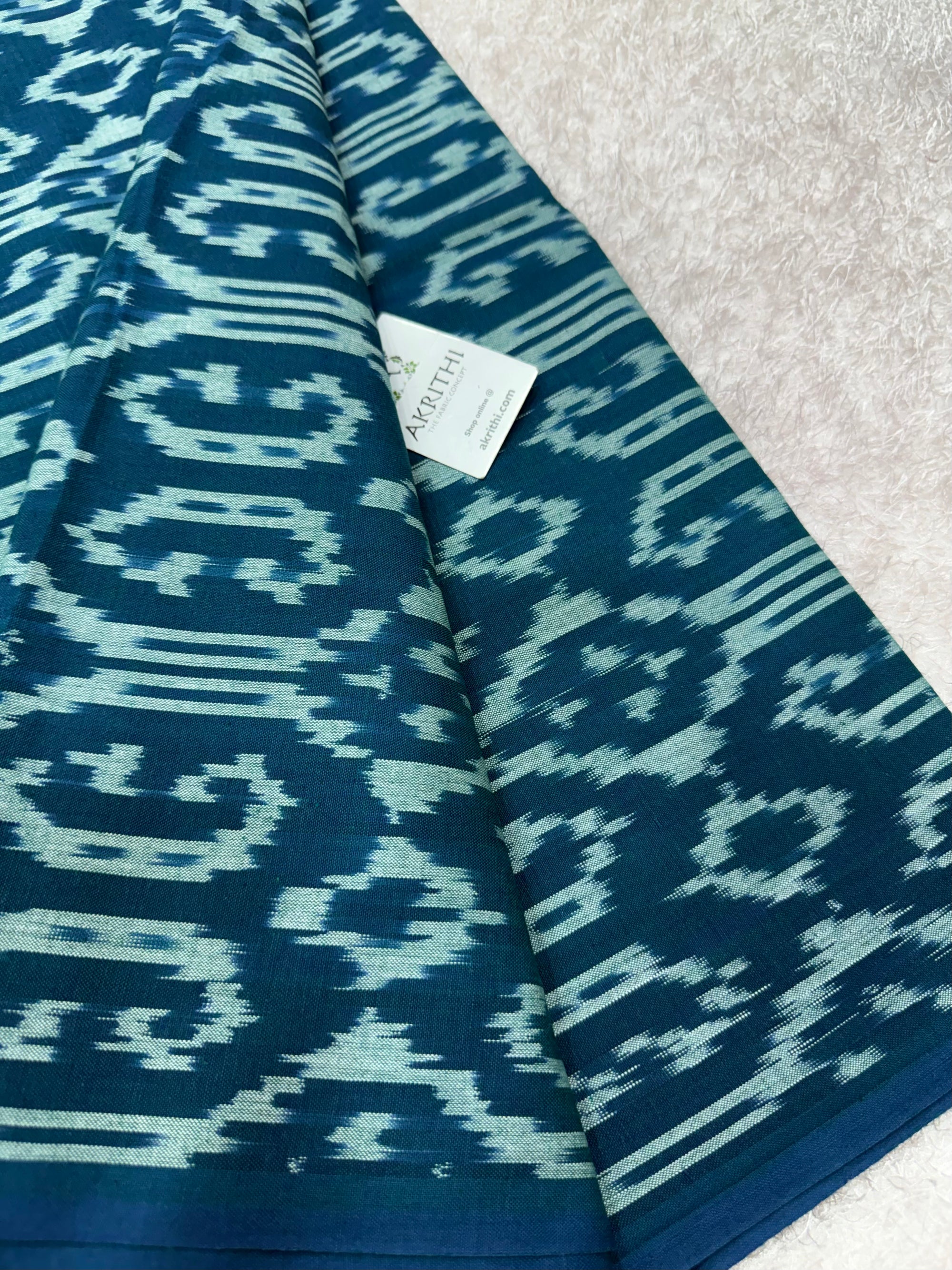 Pochampally Ikat pure cotton fabric