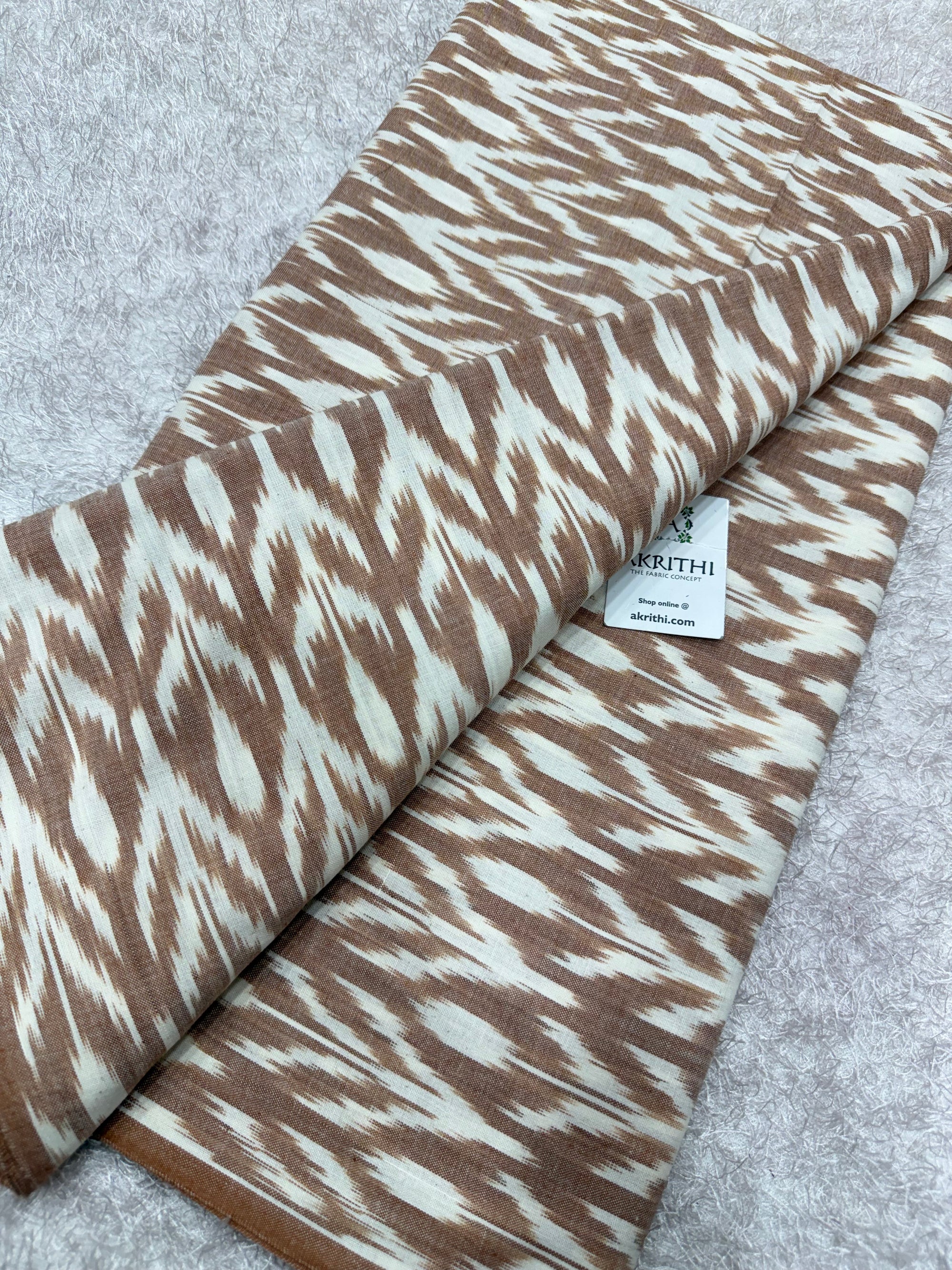 Pochampally Ikat pure cotton fabric