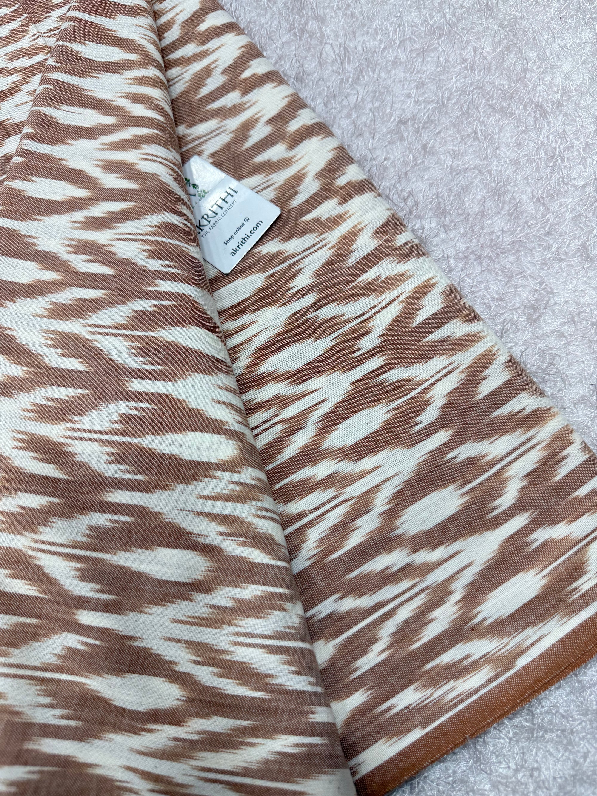 Pochampally Ikat pure cotton fabric