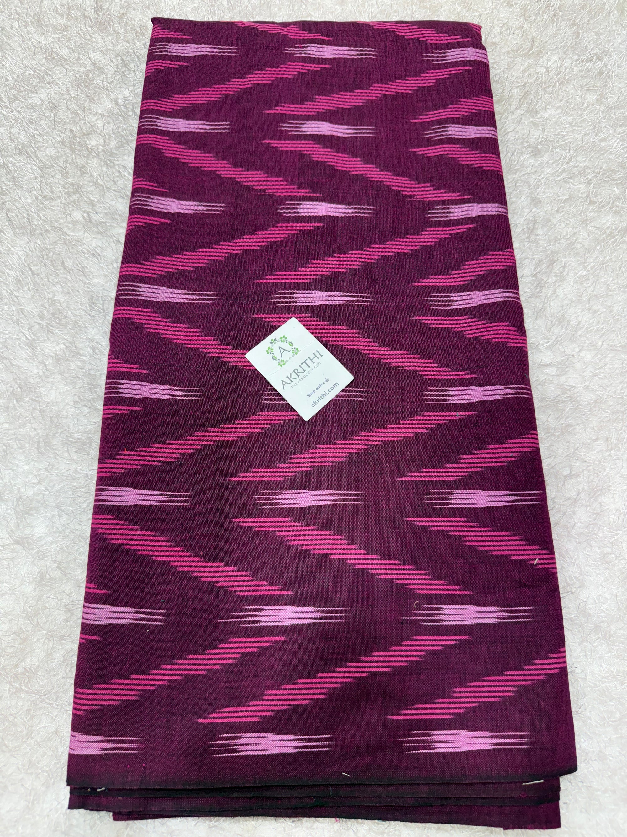Pochampally Ikat pure cotton fabric