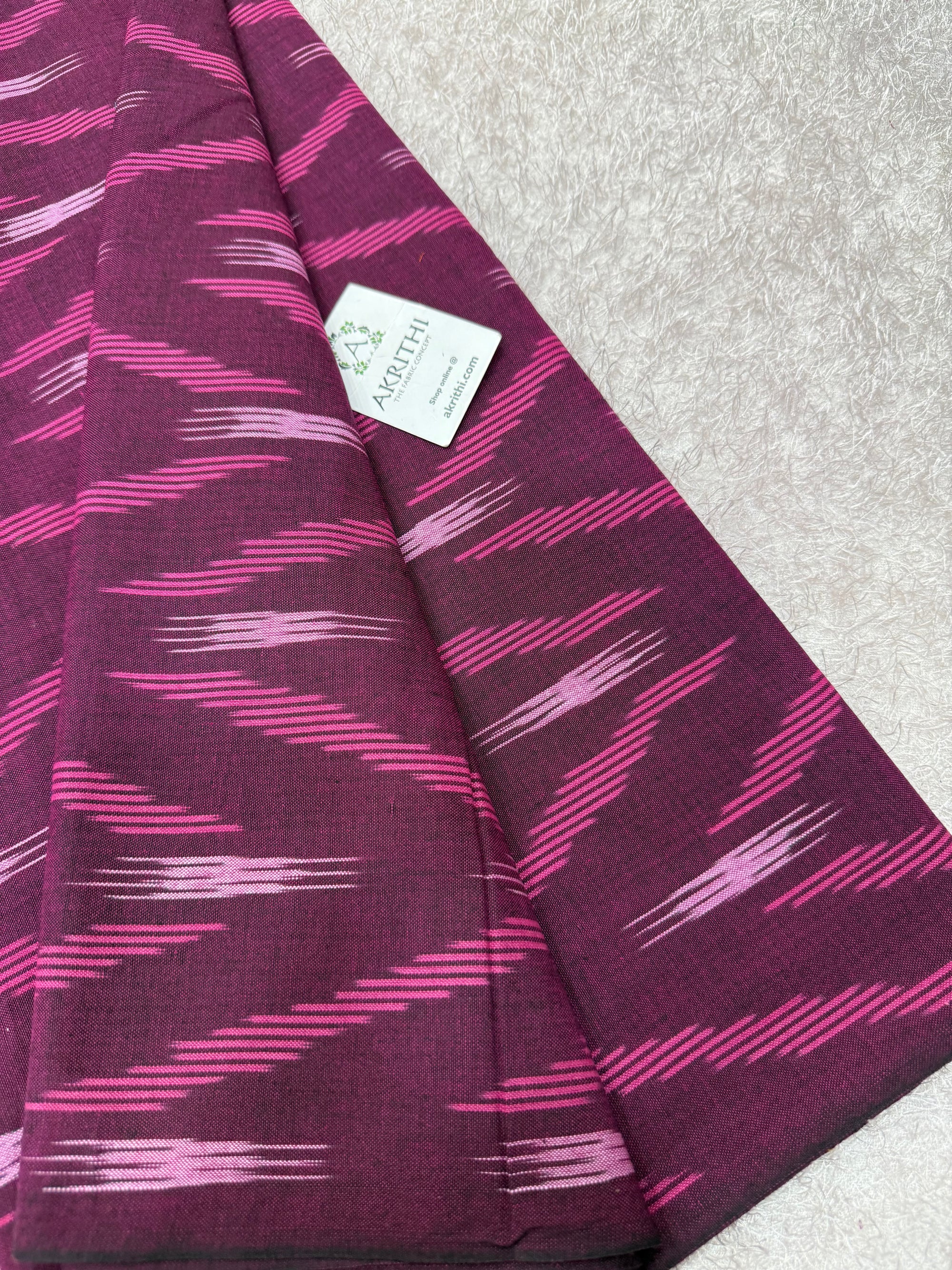Pochampally Ikat pure cotton fabric