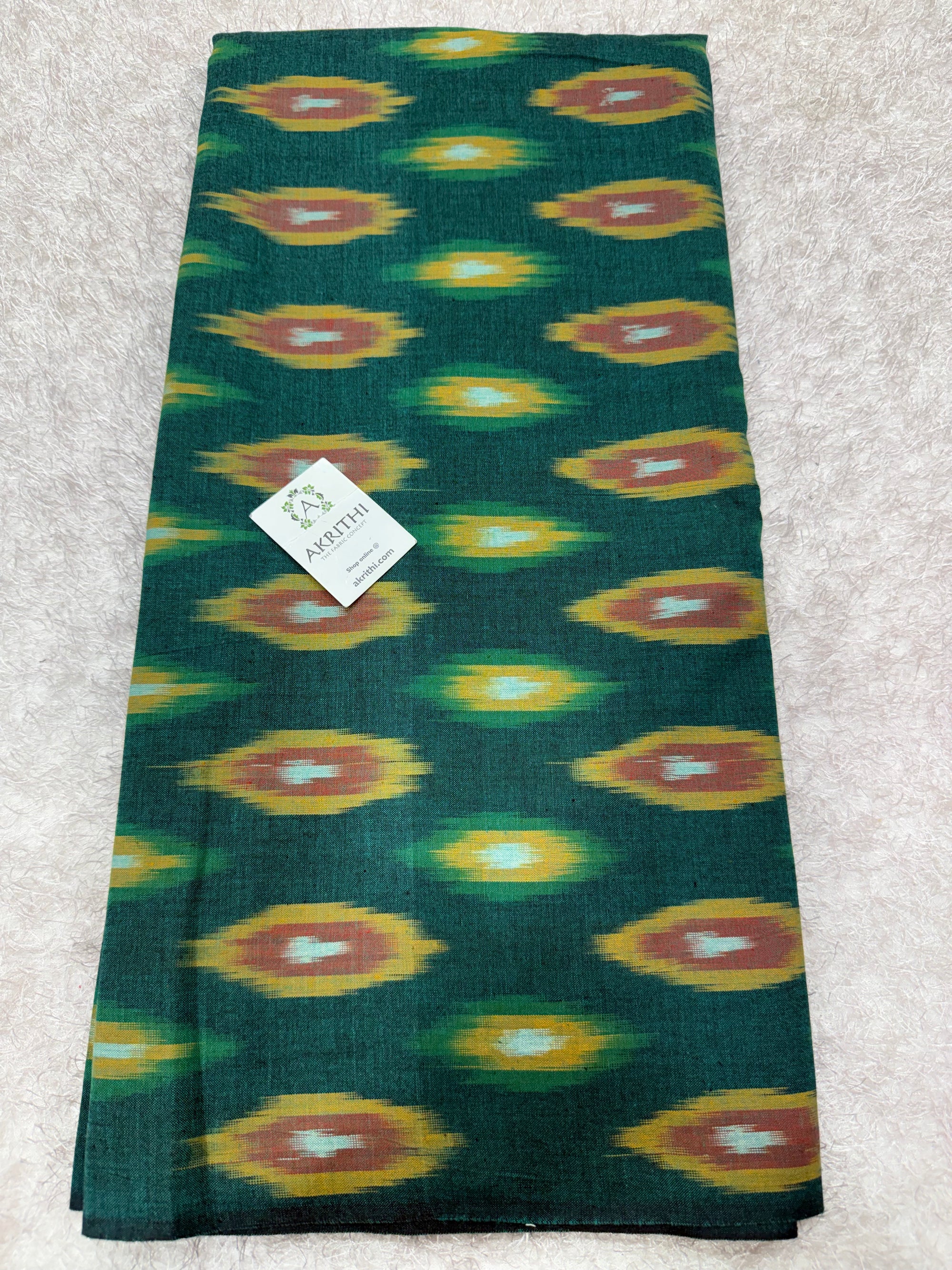 Pochampally Ikat pure cotton fabric