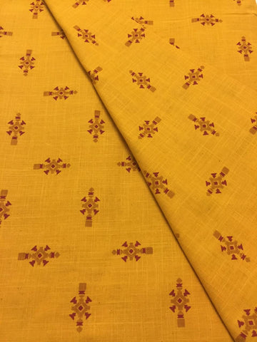 Block Printed cotton fabric