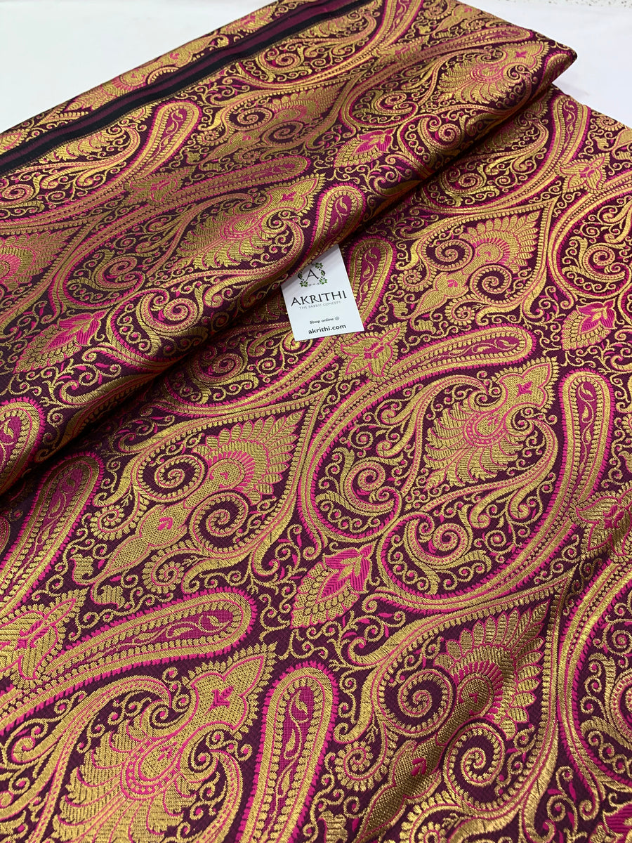 Banarasi brocade fabric