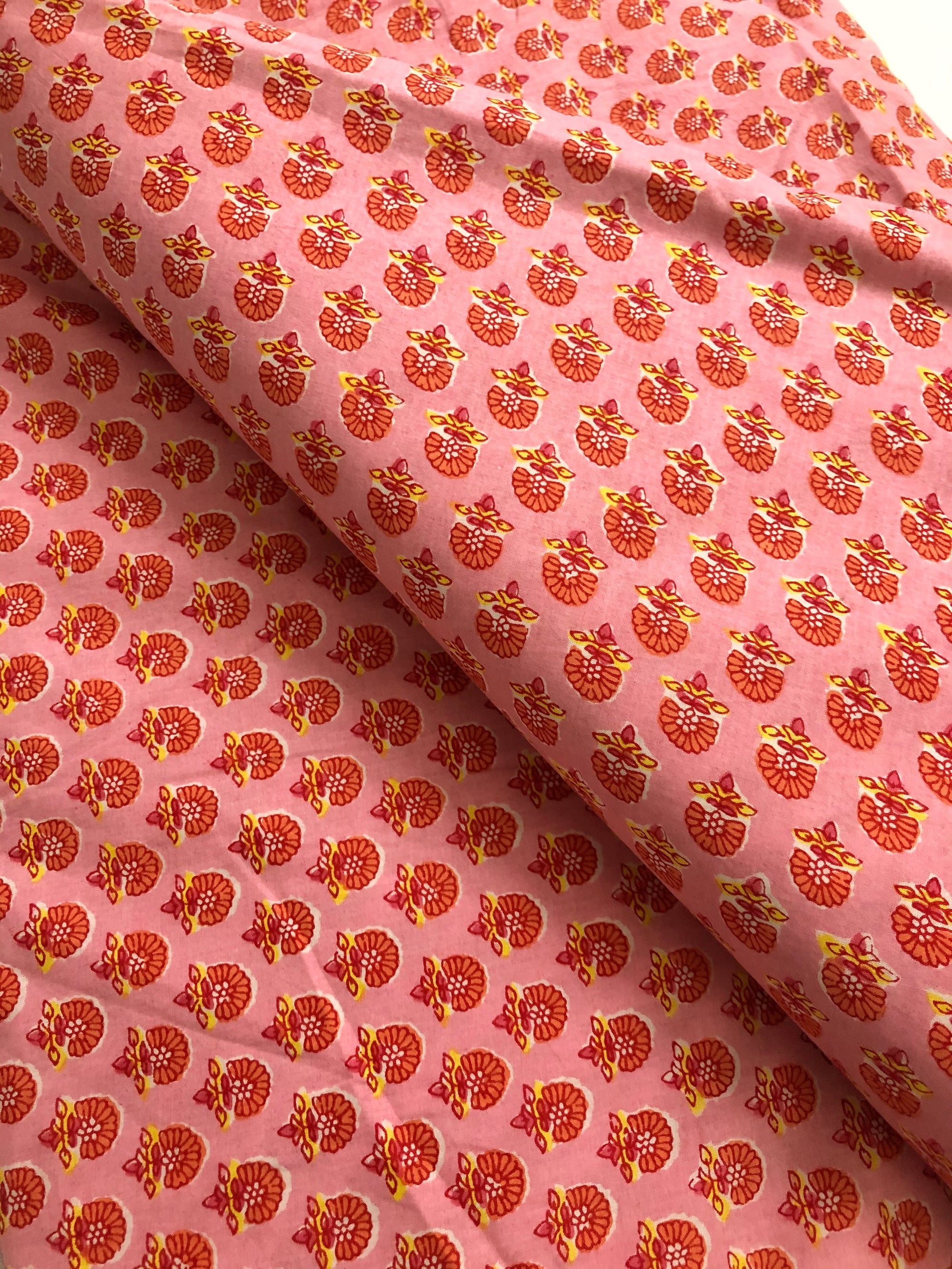Printed cotton fabric