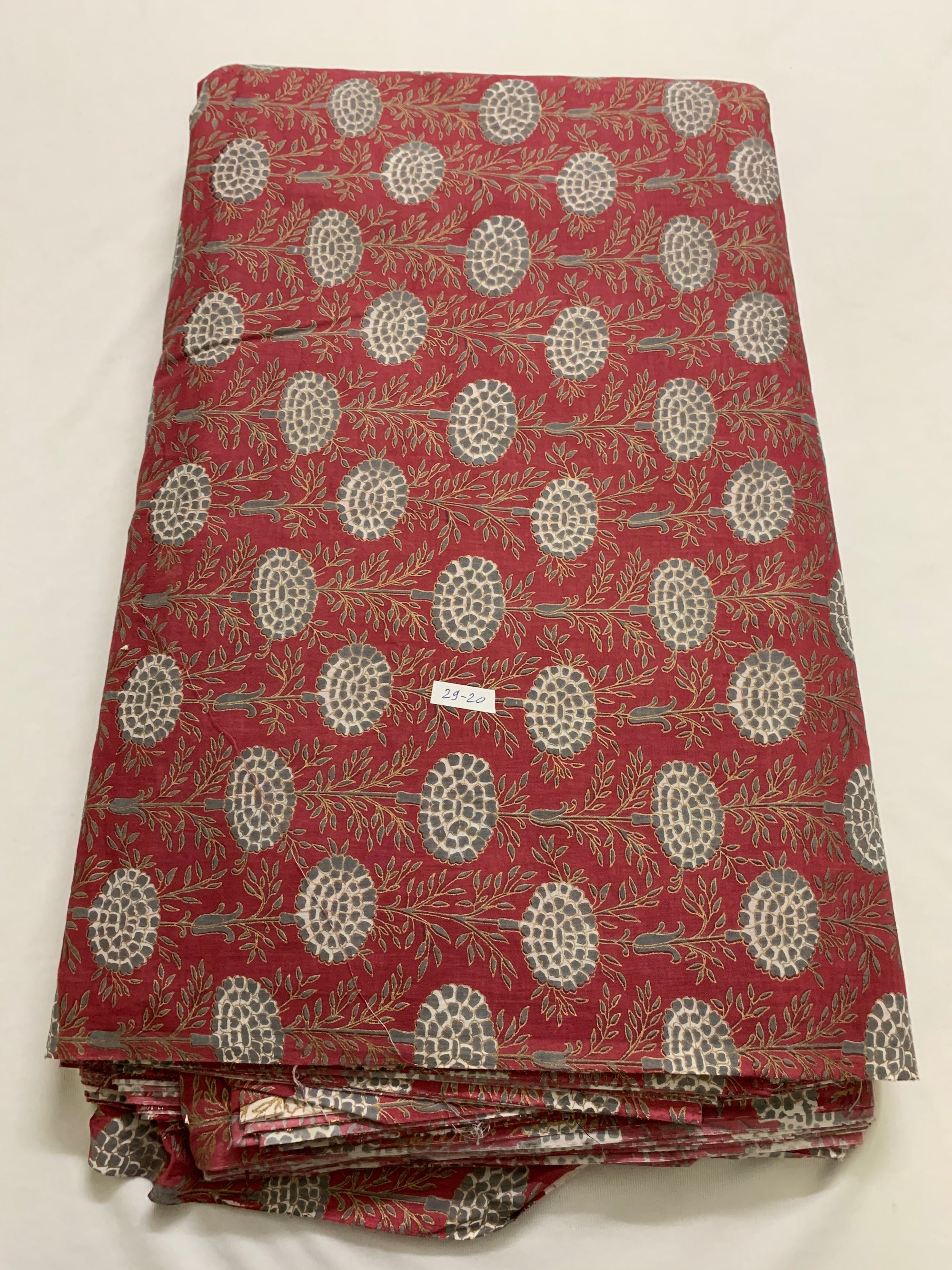 Printed cotton fabric