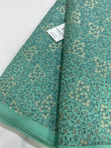 Banarasi brocade fabric without zari