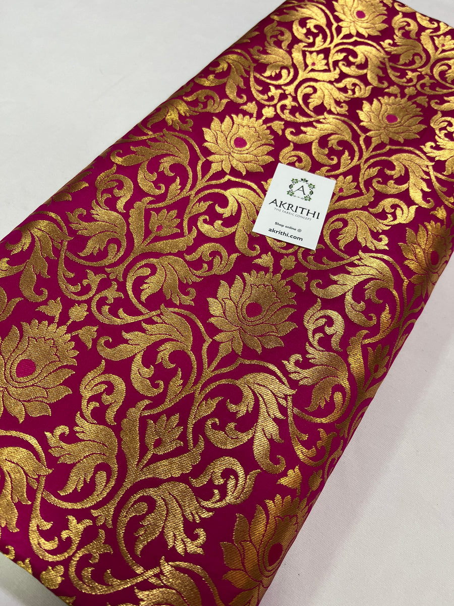 Banarasi brocade fabric