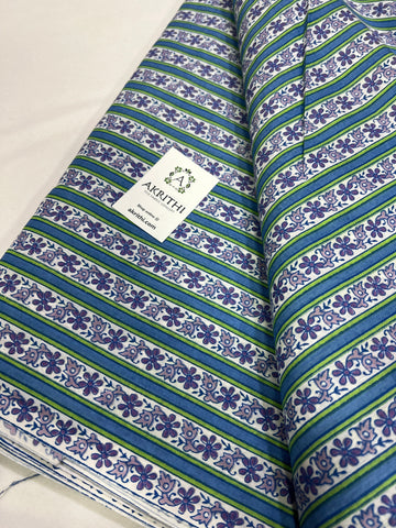 Printed pure cotton fabric