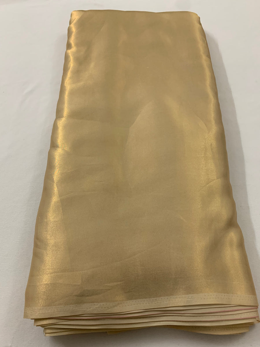 Foil georgette fabric