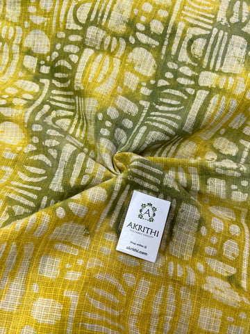 Batik Kota fabric with zari weaving