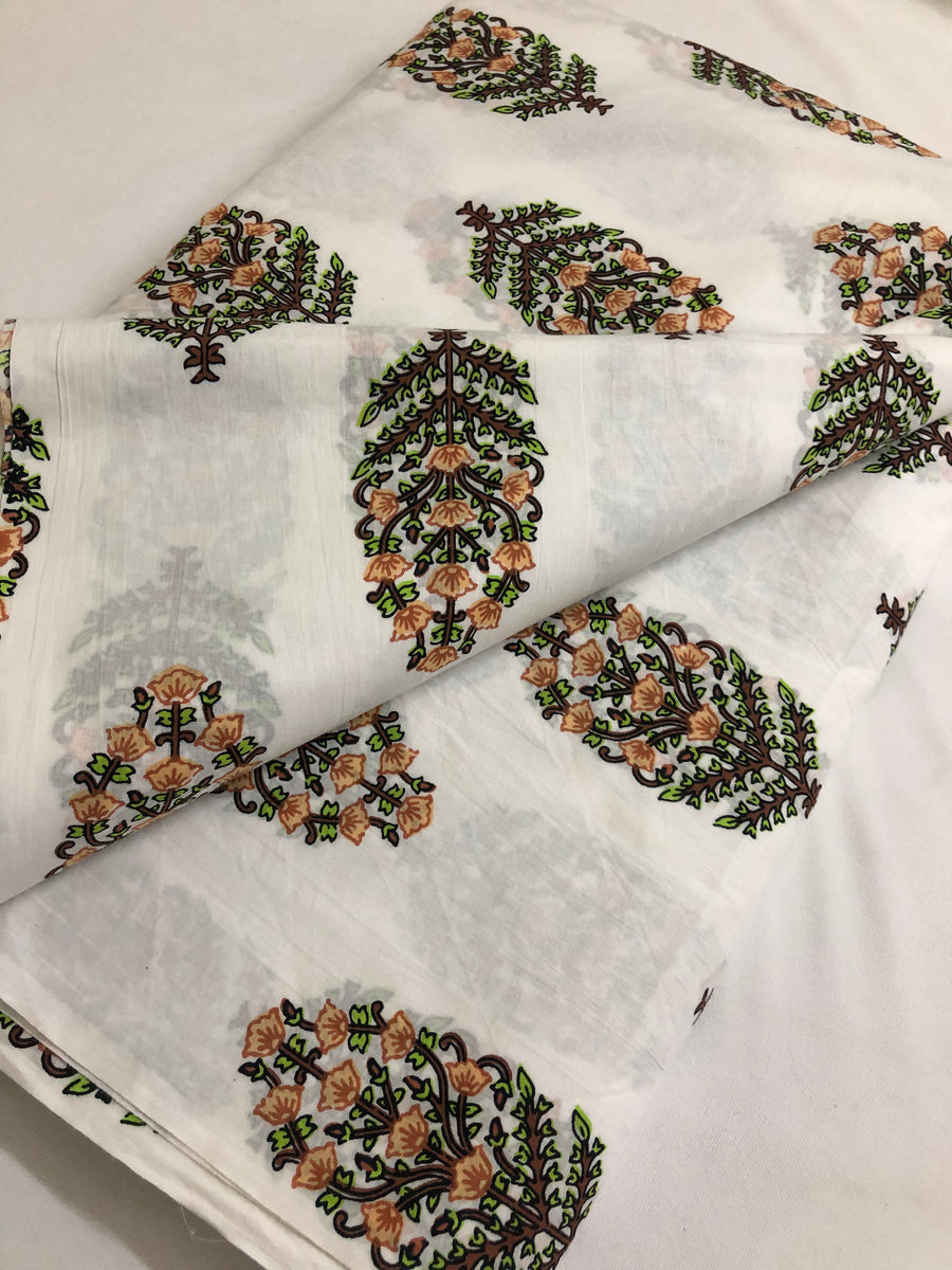 Printed cotton fabric