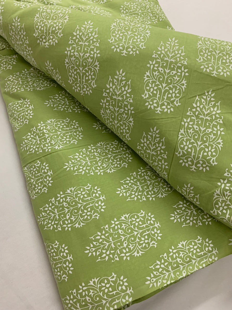 Printed cotton fabric