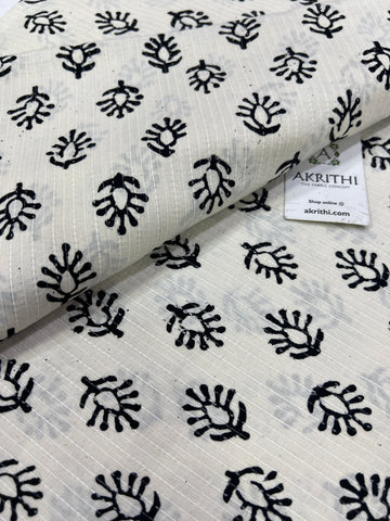 Kantha pure cotton fabric