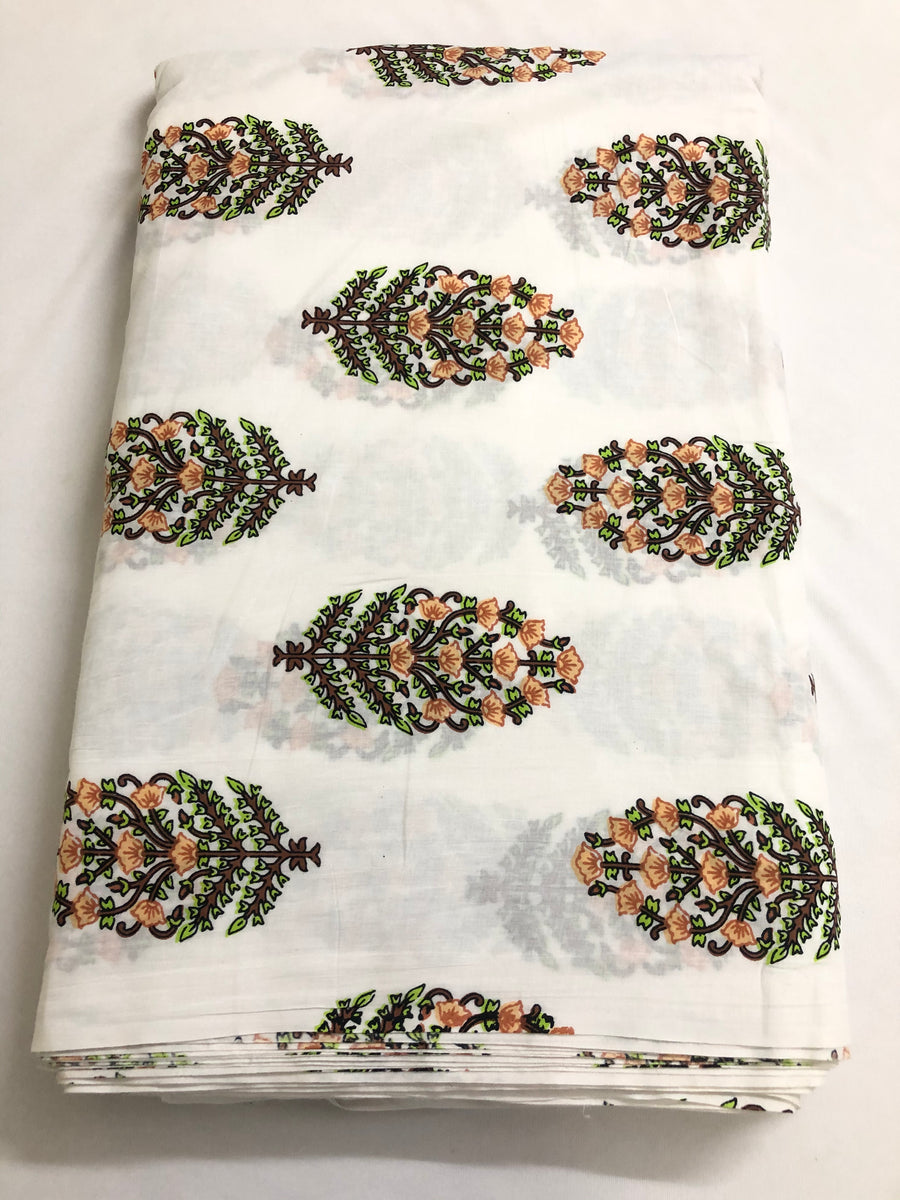 Printed cotton fabric