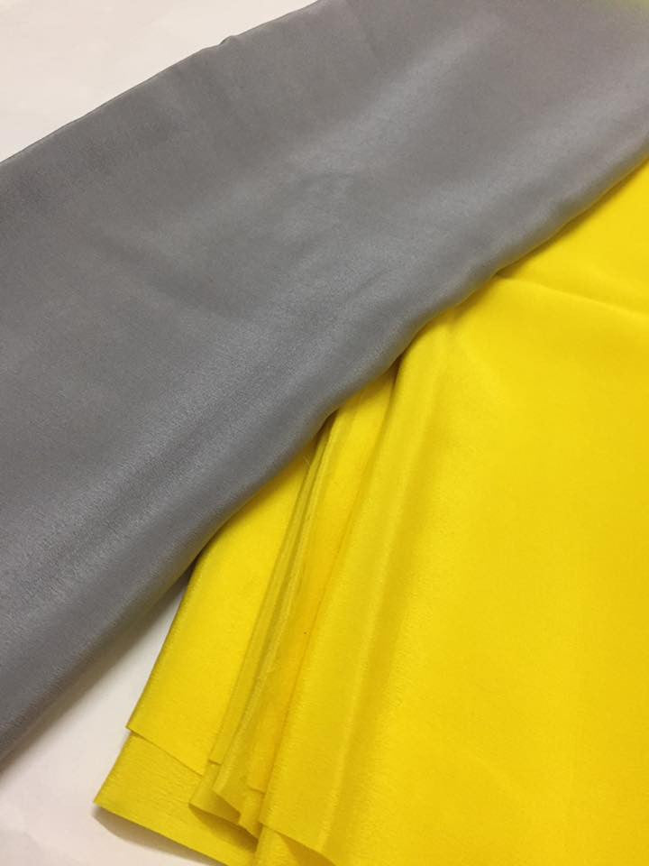 Pure silk crepe saree