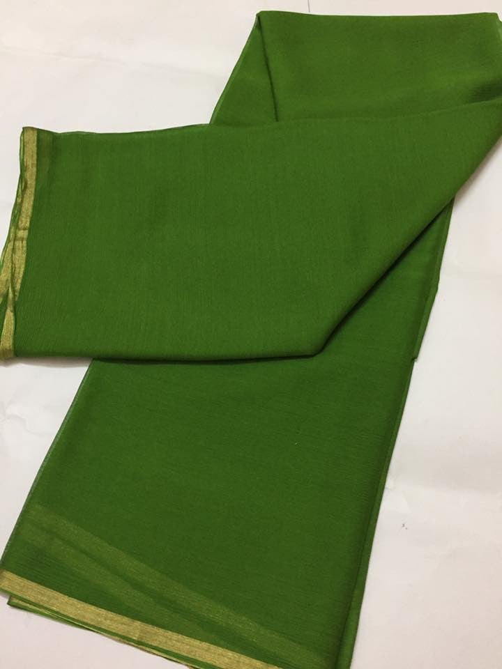Pure silk chiffon dupatta