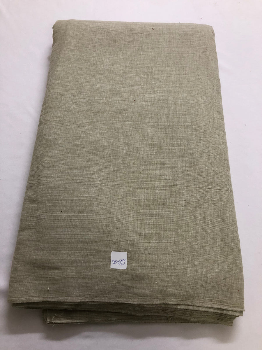 Plain cotton fabric