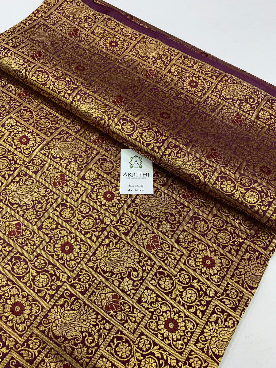 Banarasi brocade fabric