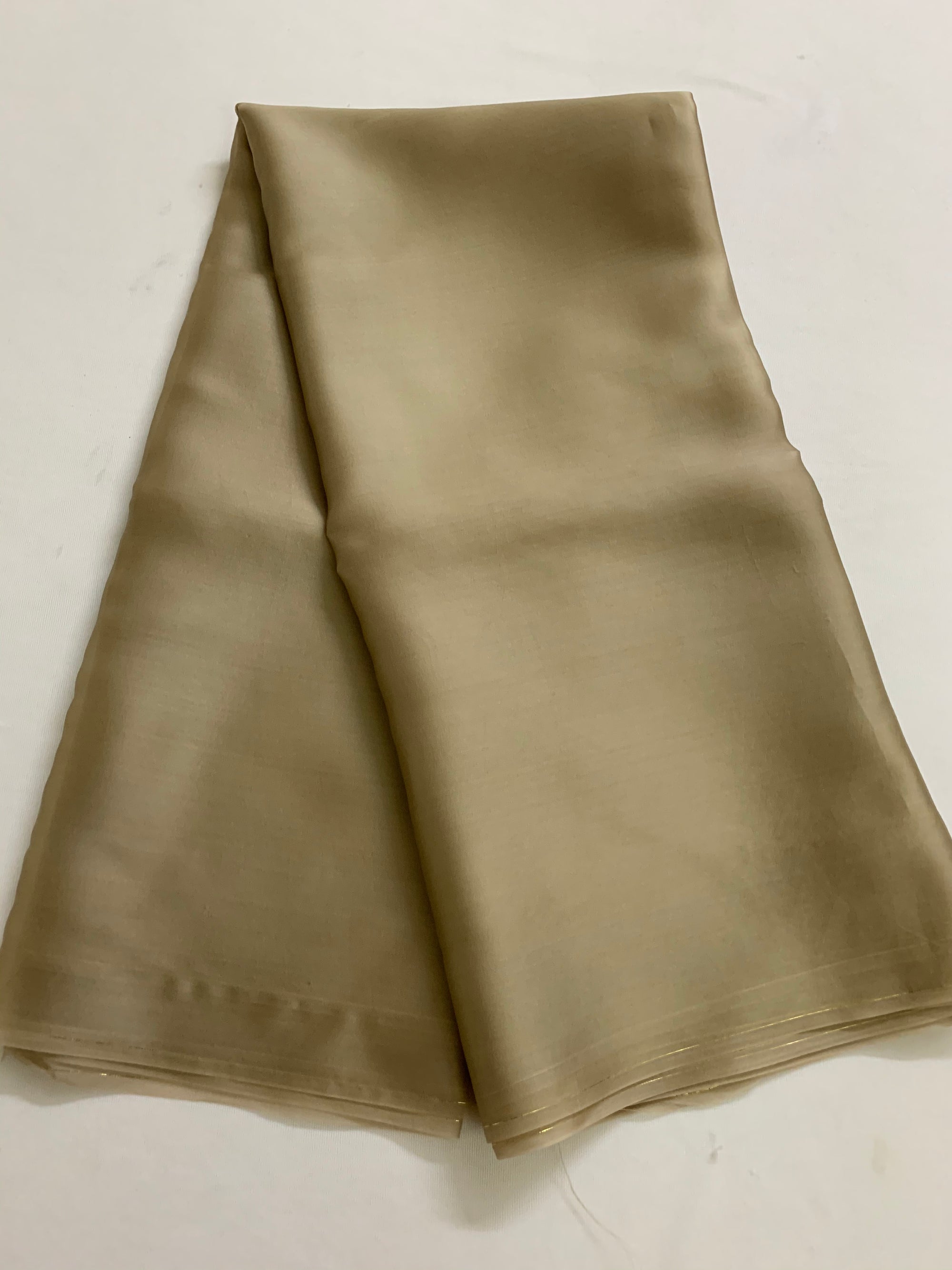 PURE SILK SATIN ORGANZA FABRIC