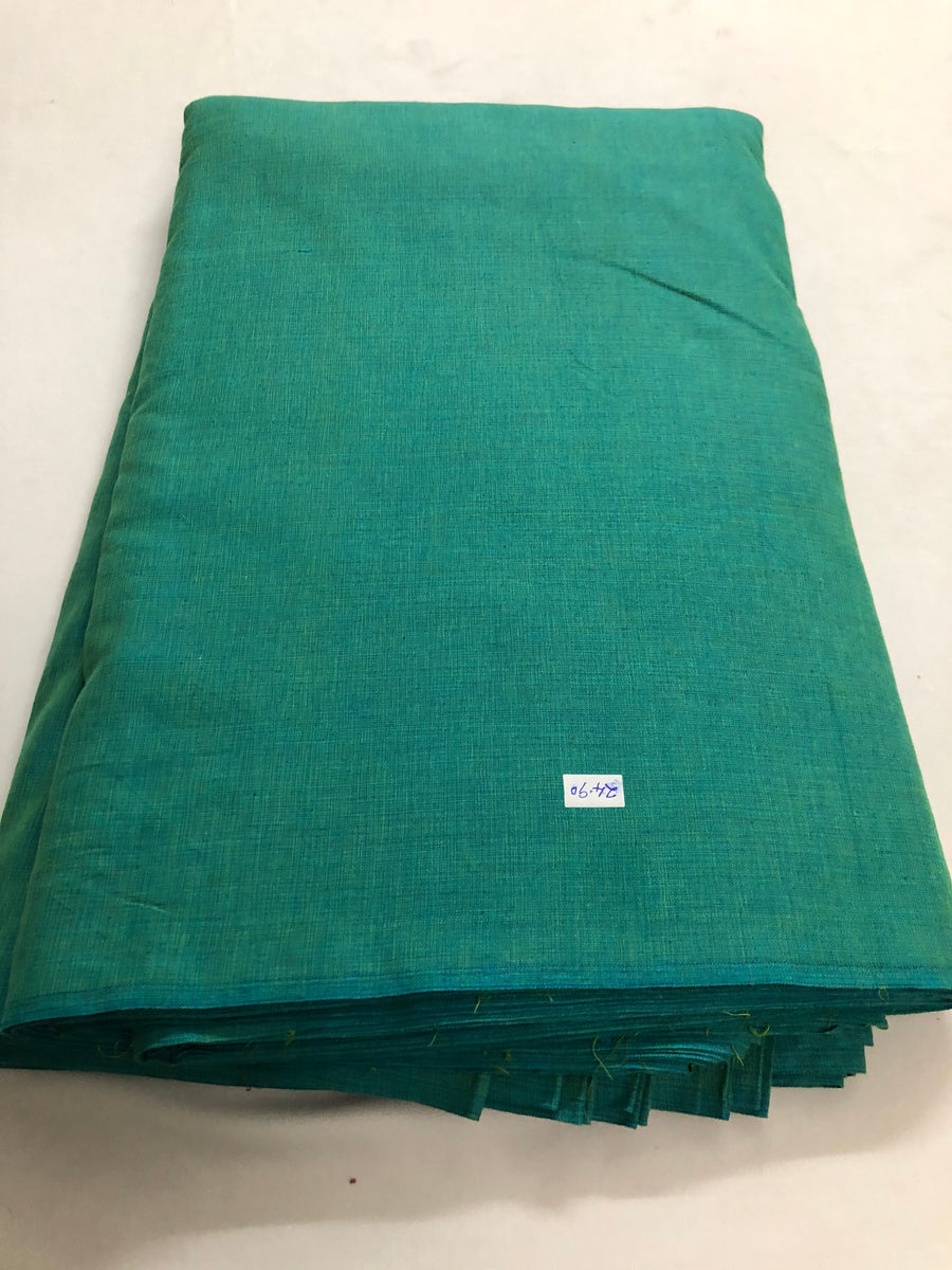 Plain cotton fabric