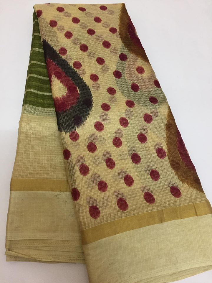 Printed kota saree