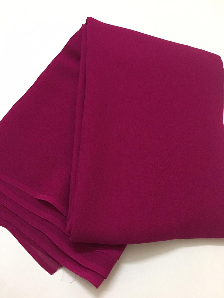 Pure silk georgette fabric