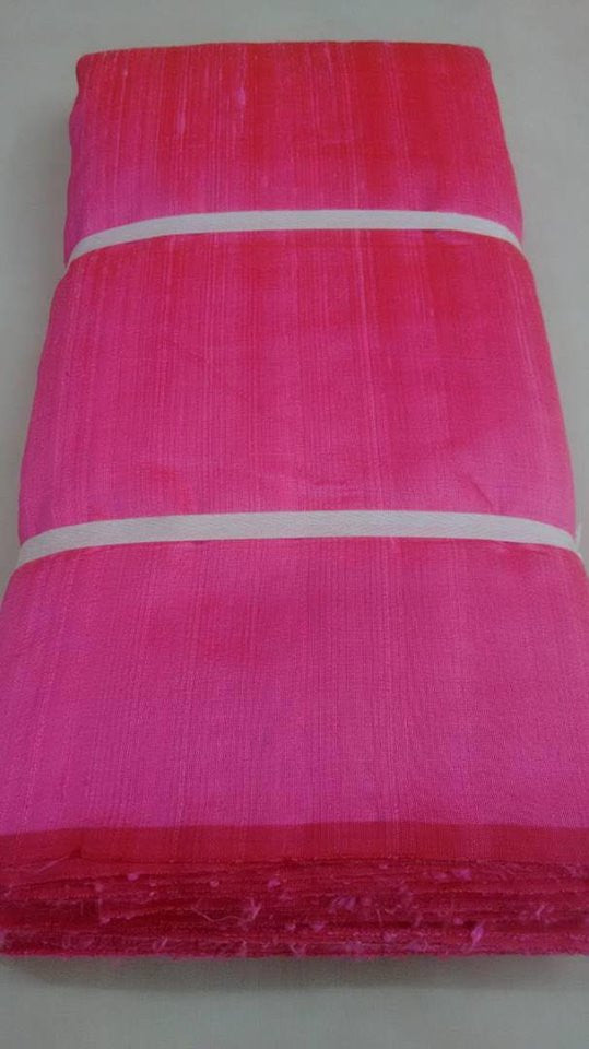 DUPION PURE RAW SILK FABRIC