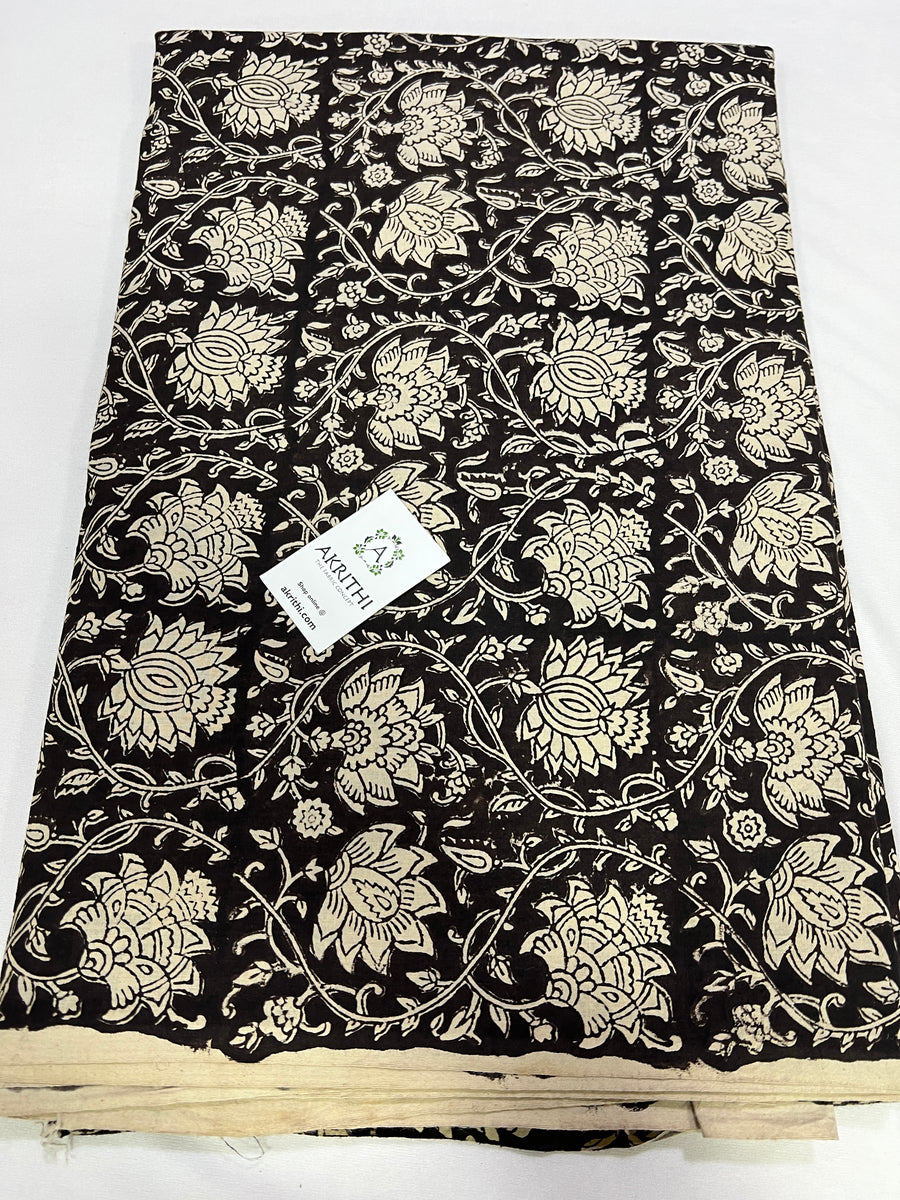 Hand block Printed pure cotton fabric