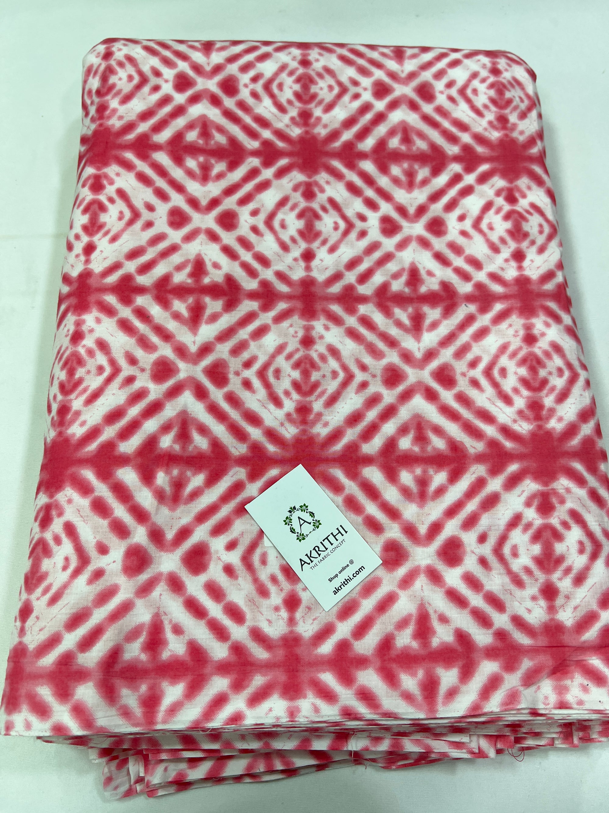 Printed pure cotton fabric